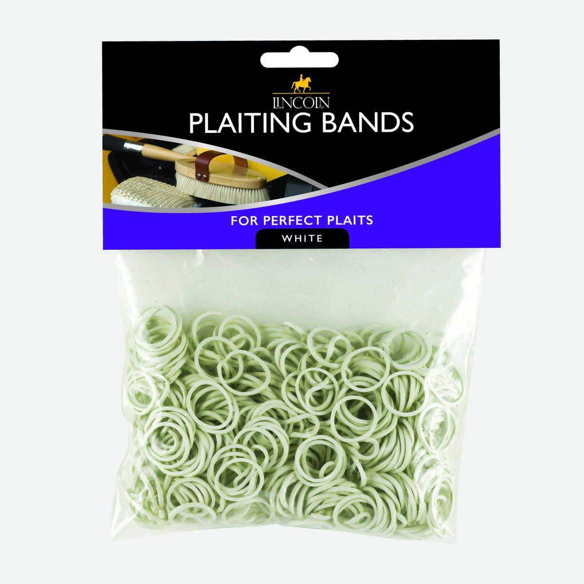 Plaiting Bands Bag White