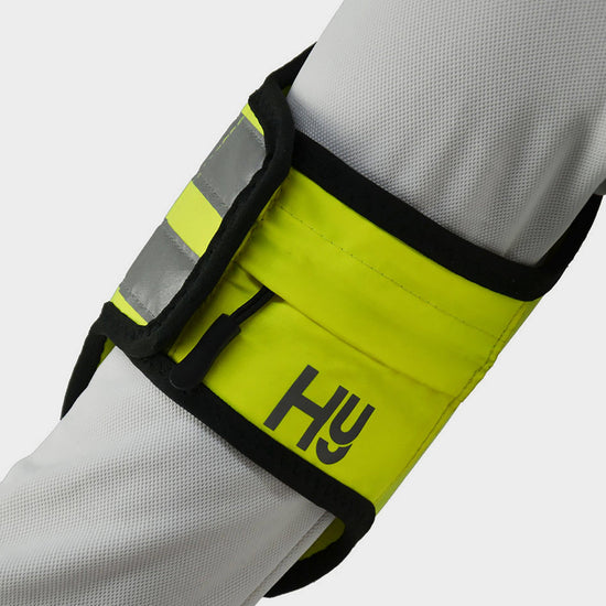 HyVIZ Equestrian Reflector Phone Holder Yellow