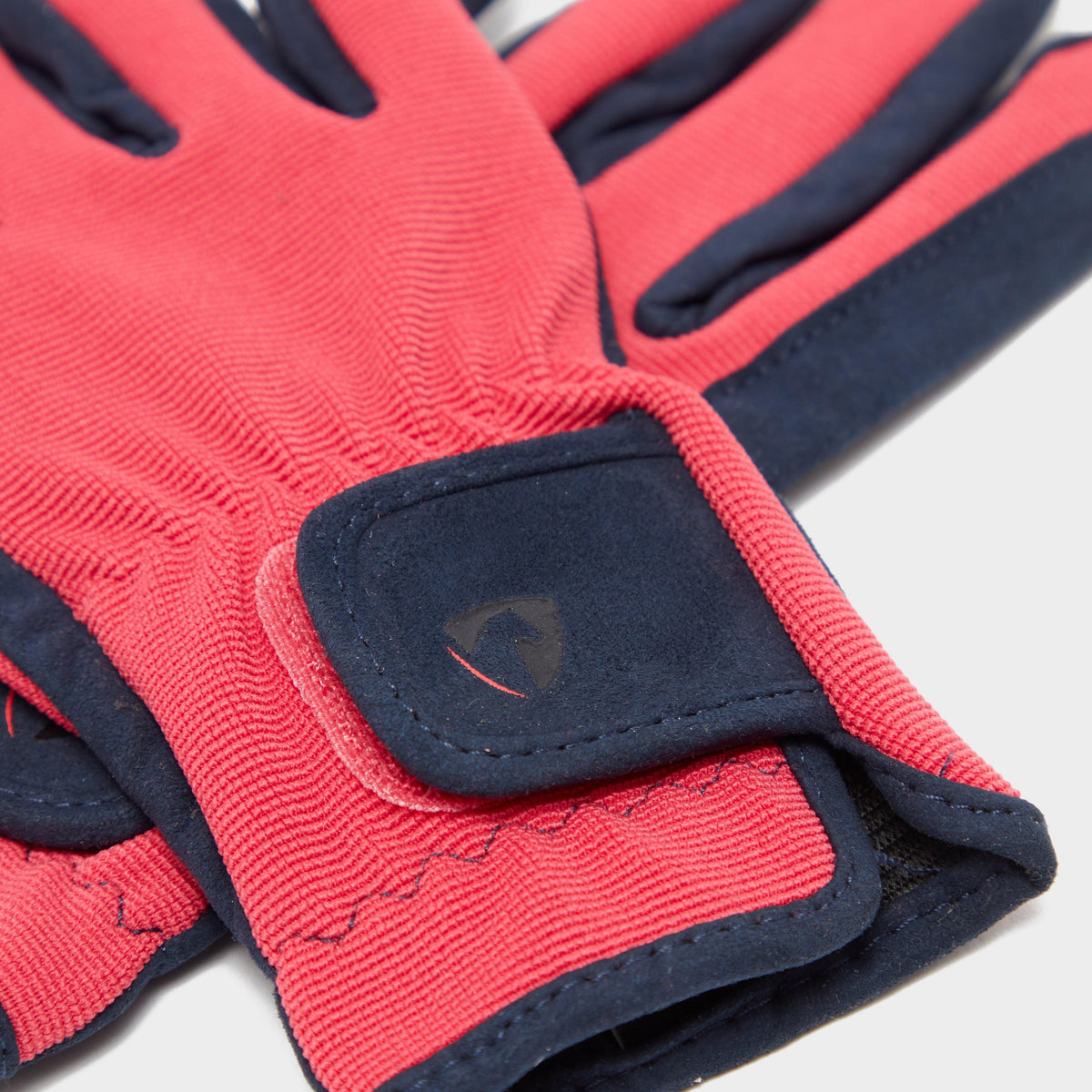 Hy5 Childs Everyday Two Tone Riding Gloves Navy/Raspberry