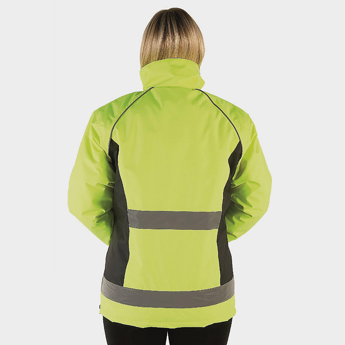 HyVIZ Womens Waterproof Riding Jacket Yellow