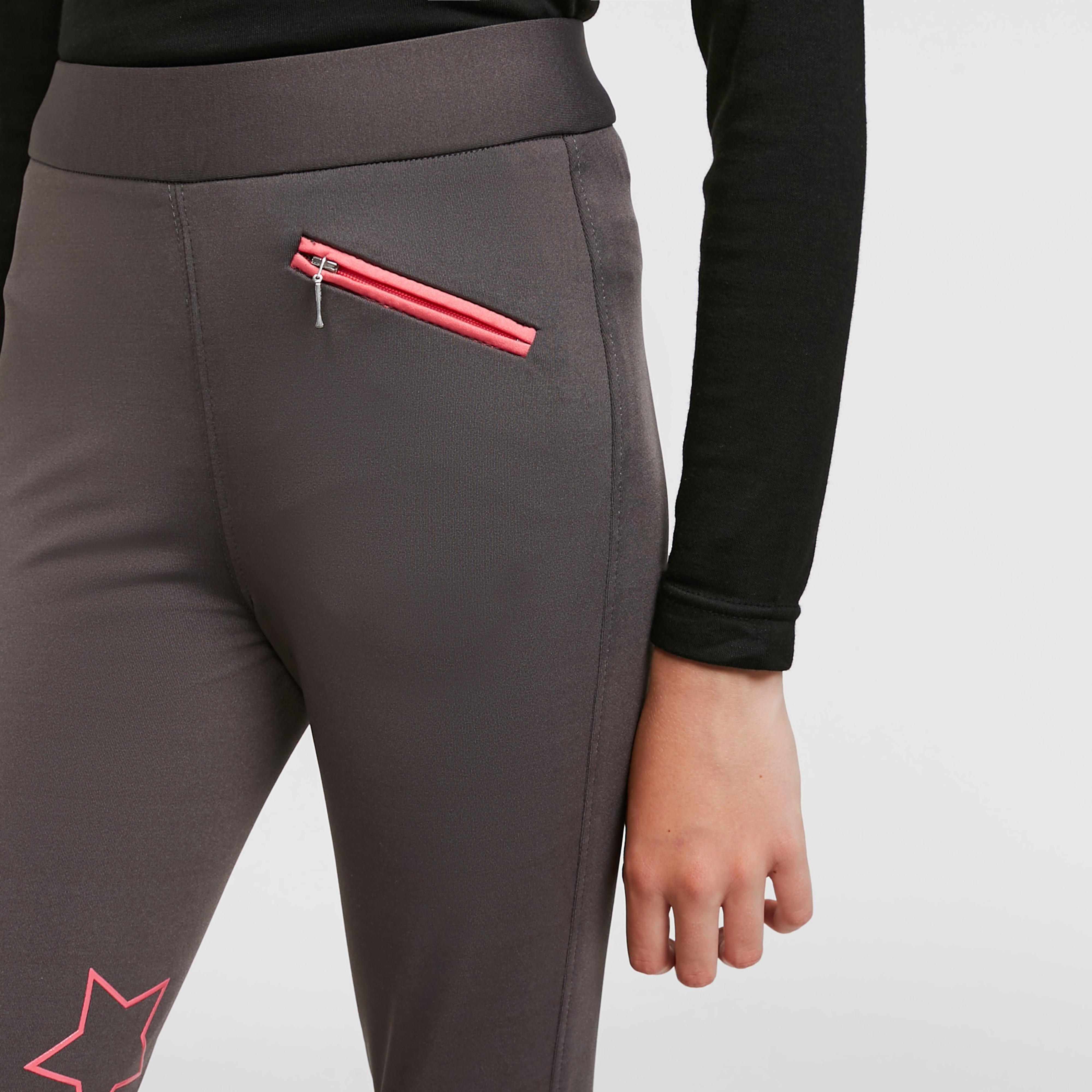 Childs Stella Riding Tights Iron/Pink