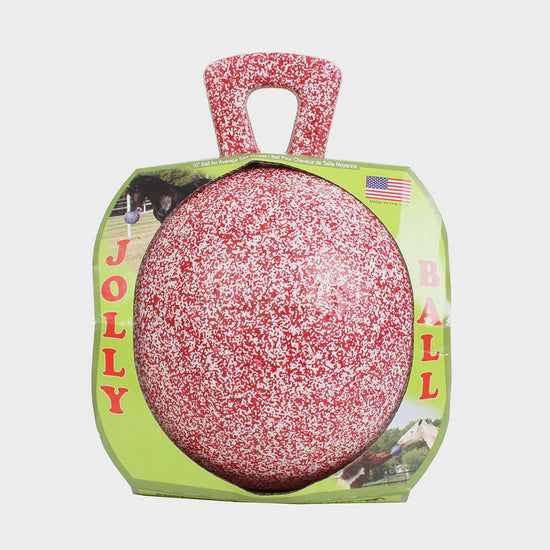 Jolly Ball Peppermint Scented Red/White Speckle