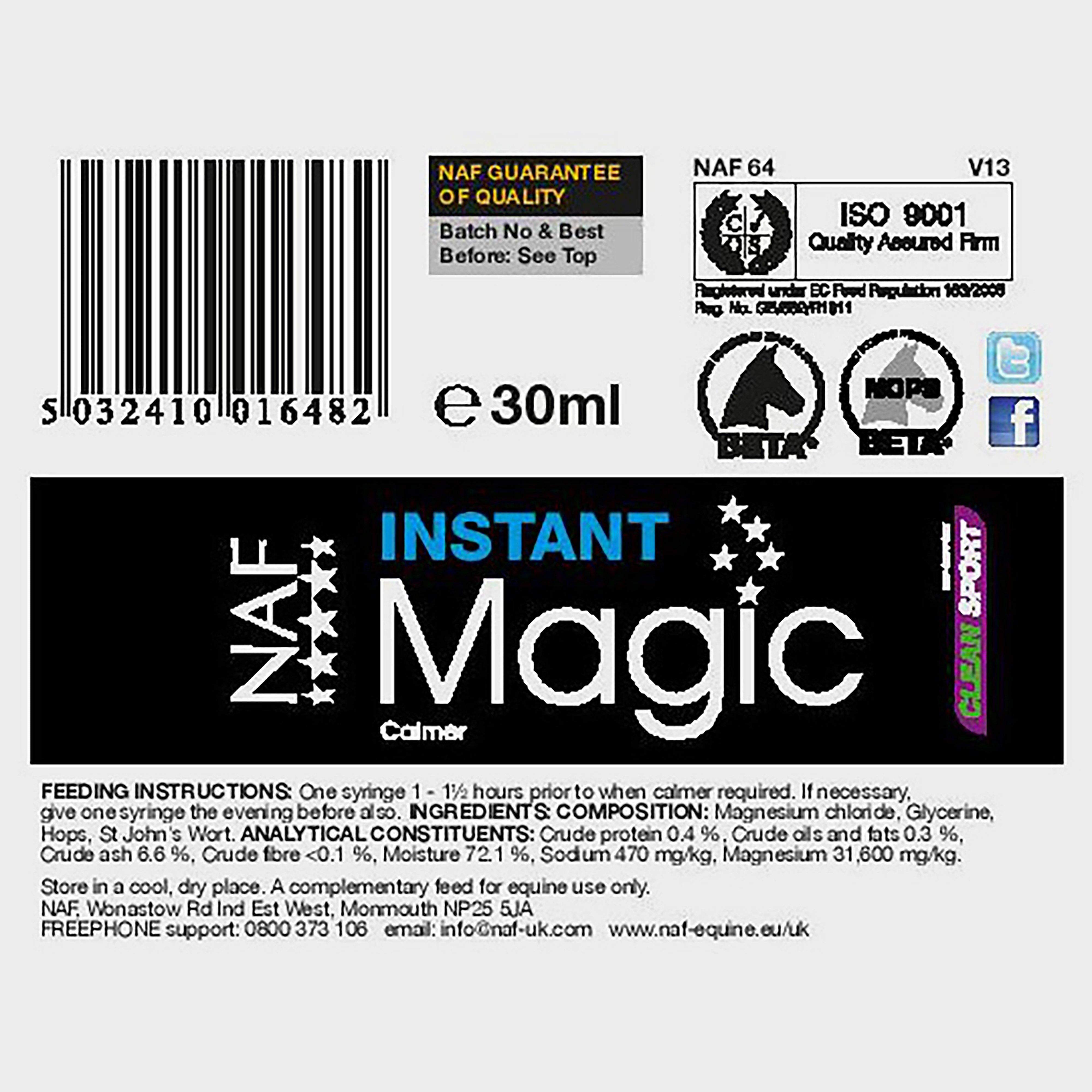 Five Star Instant Magic Calmer Syringe 3 x 30ml