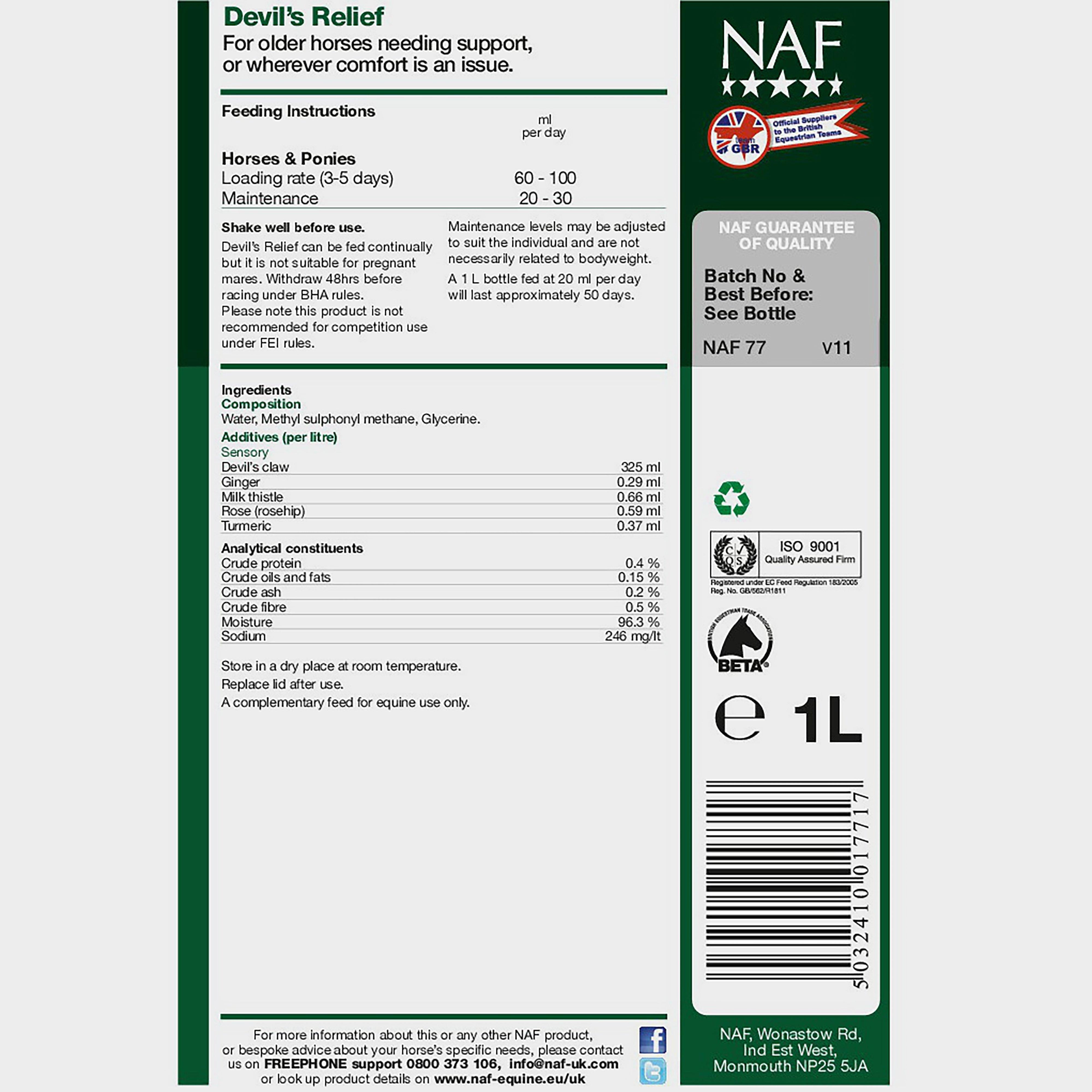 Devil's Relief Liquid