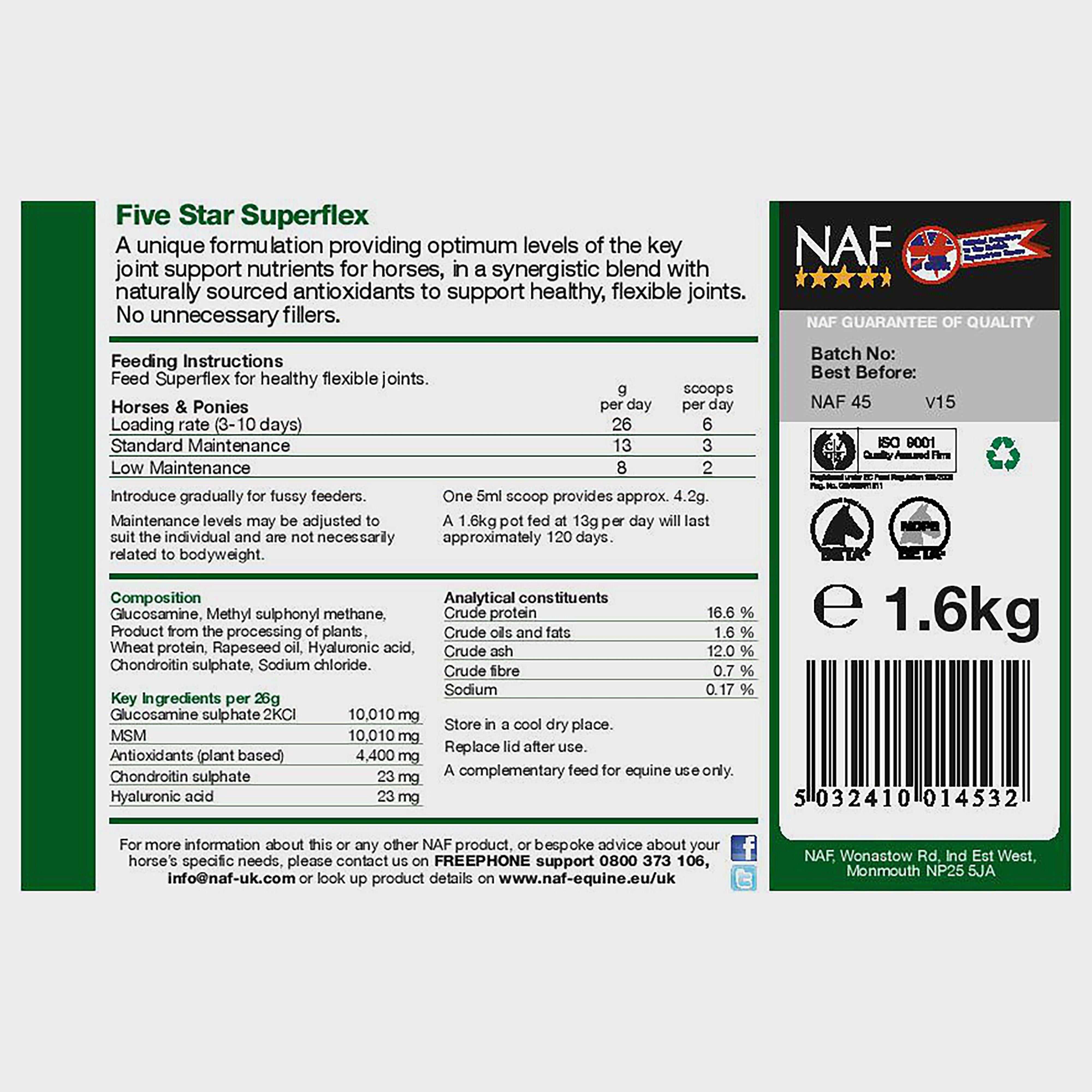 Five Star Superflex Powder 800g