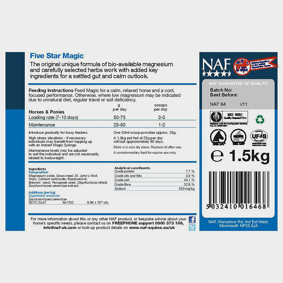 Five Star Magic 750g