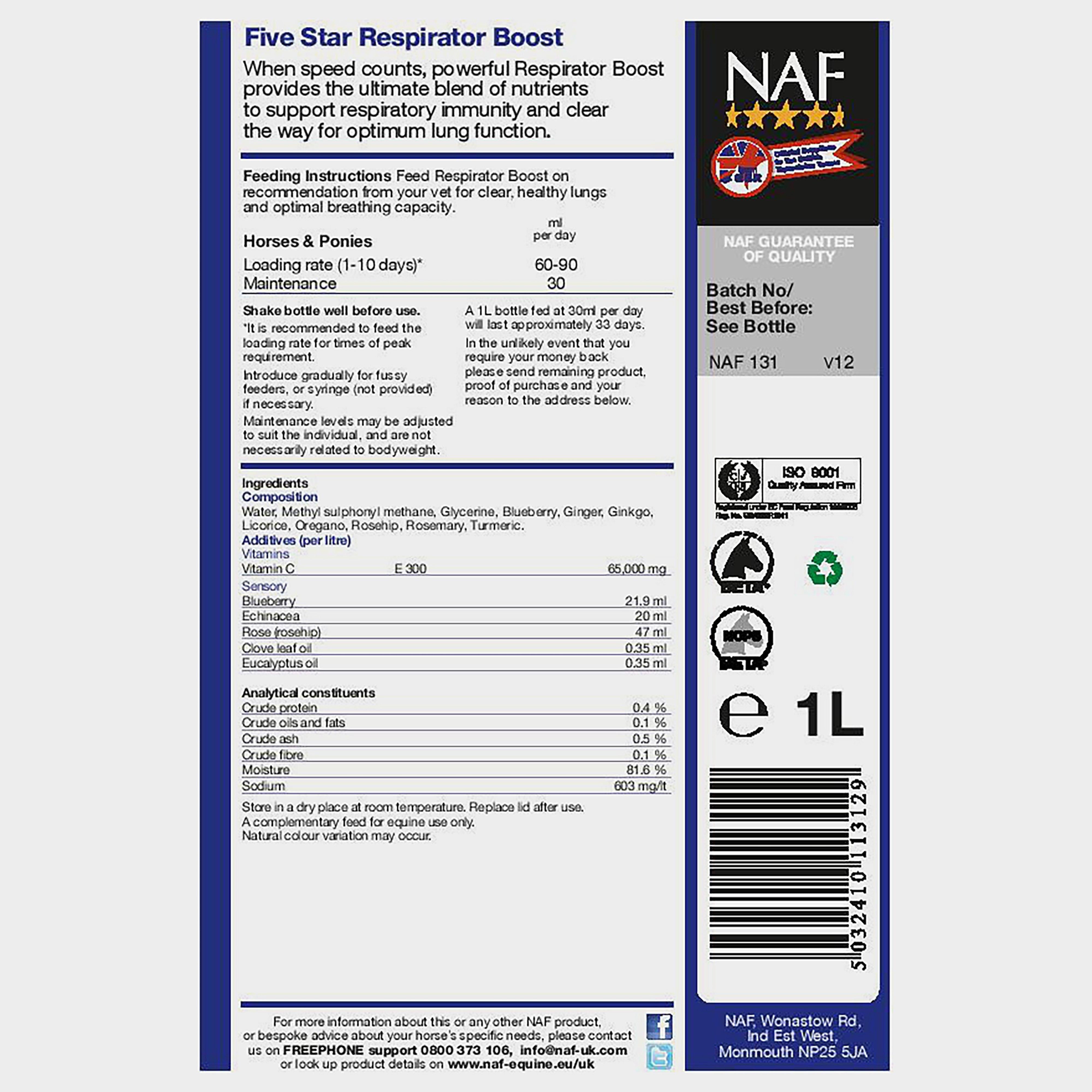 Five Star Respirator Boost