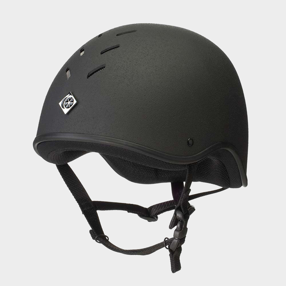 Young Riders Ventilated Jockey Skull Black