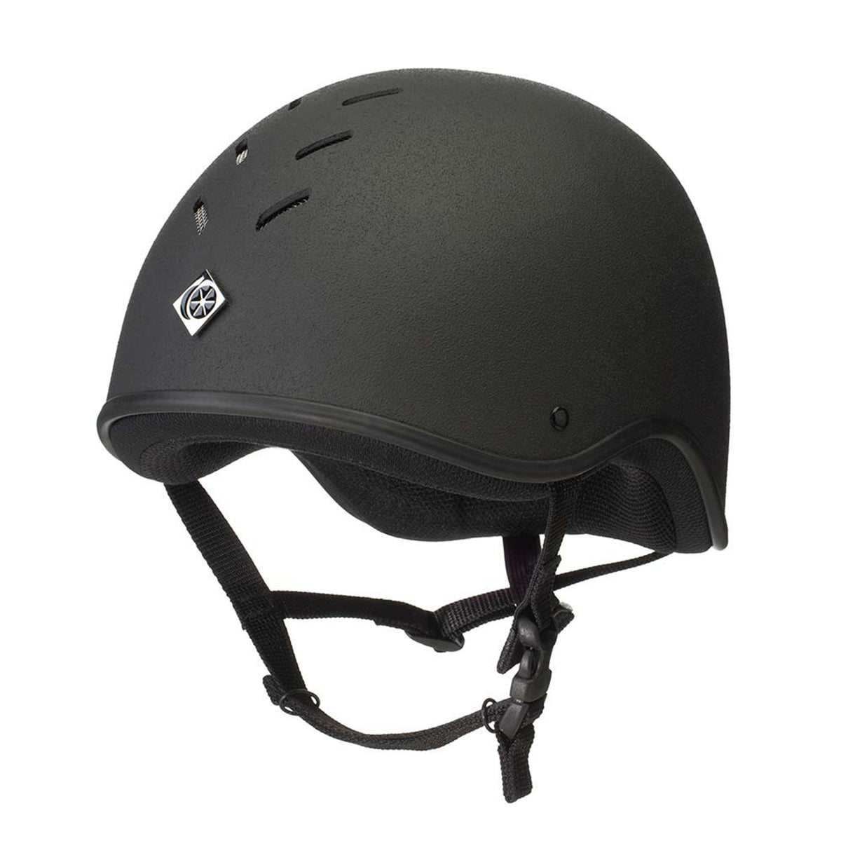 Young Riders Ventilated Jockey Skull Black