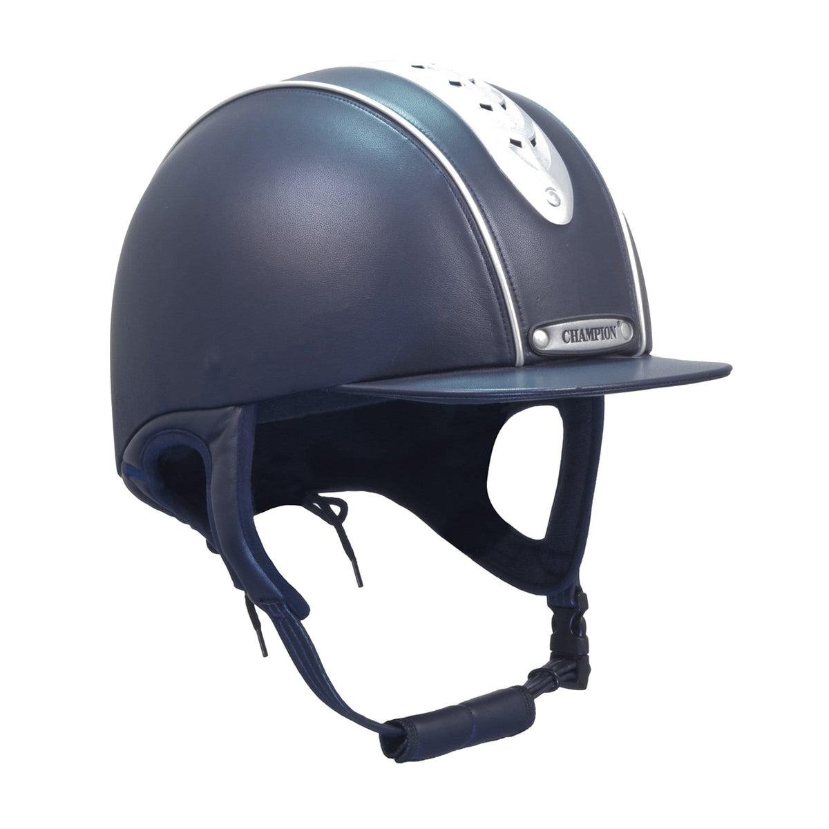 Junior Evolution Pearl Riding Hat Navy