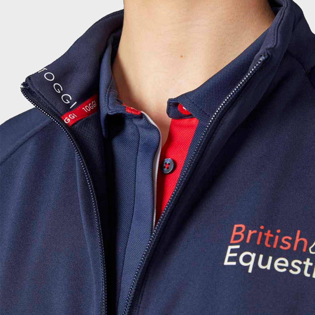 Womens GBR Inbetweener Technical Zip Mid-Layer Navy