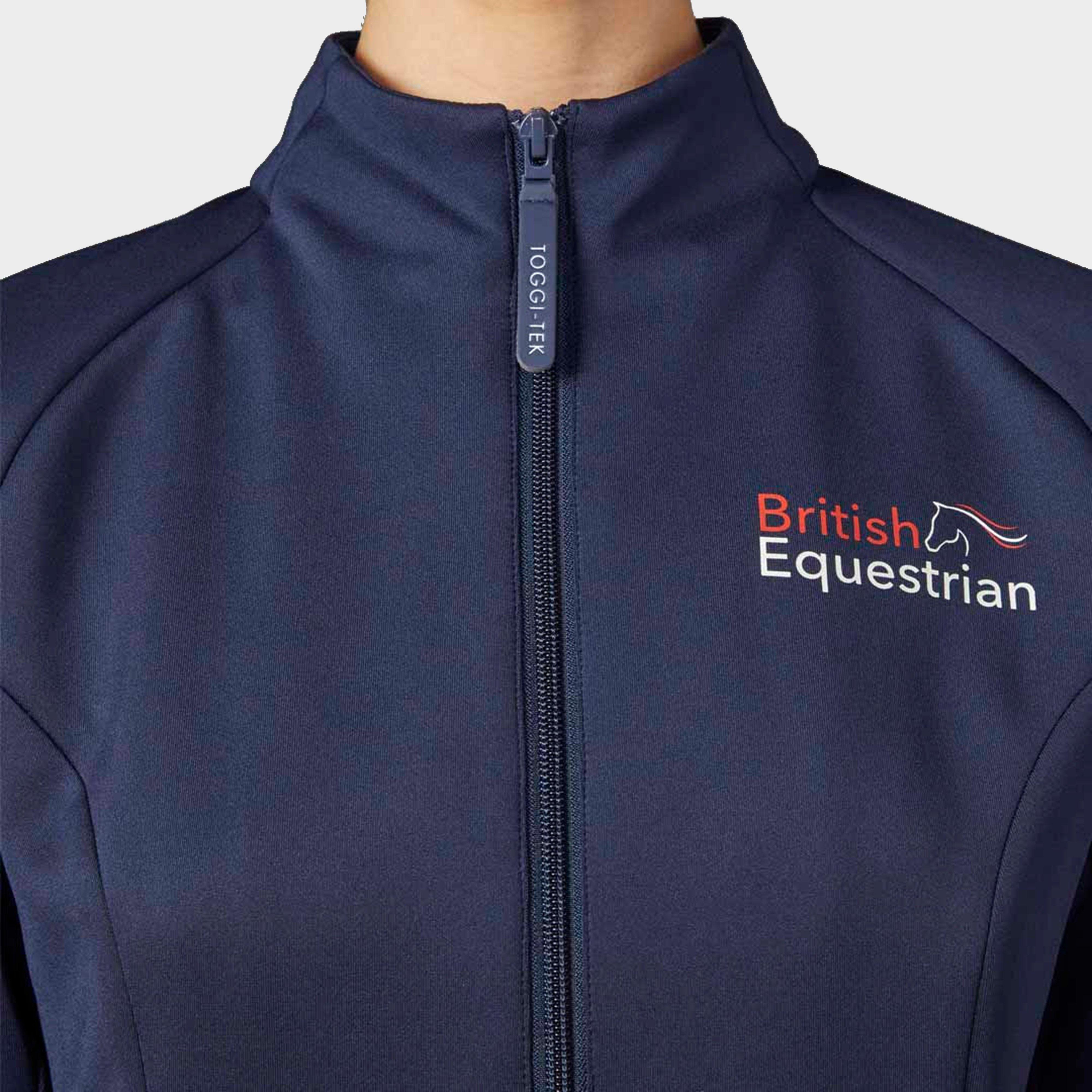 Womens GBR Inbetweener Technical Zip Mid-Layer Navy