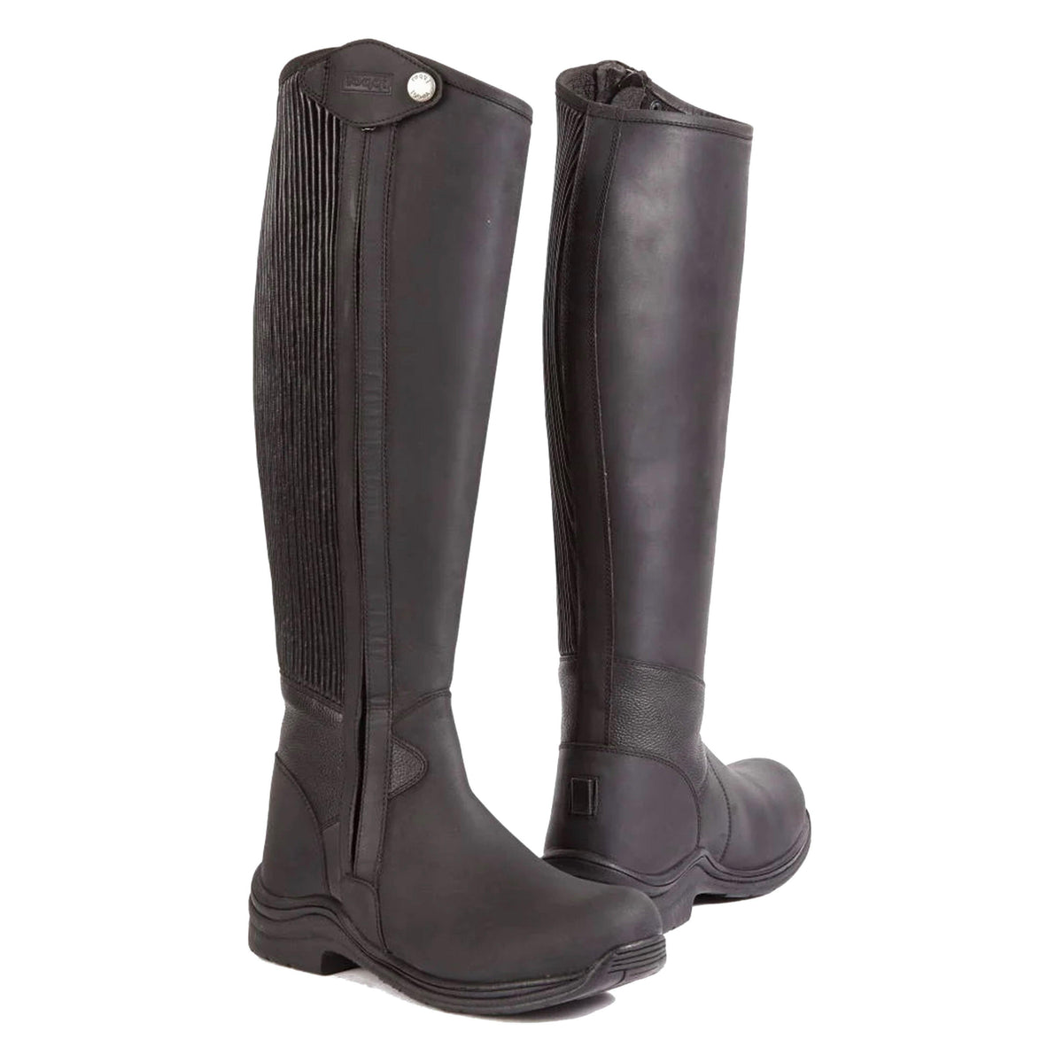Womens Quest Riding Boots Black