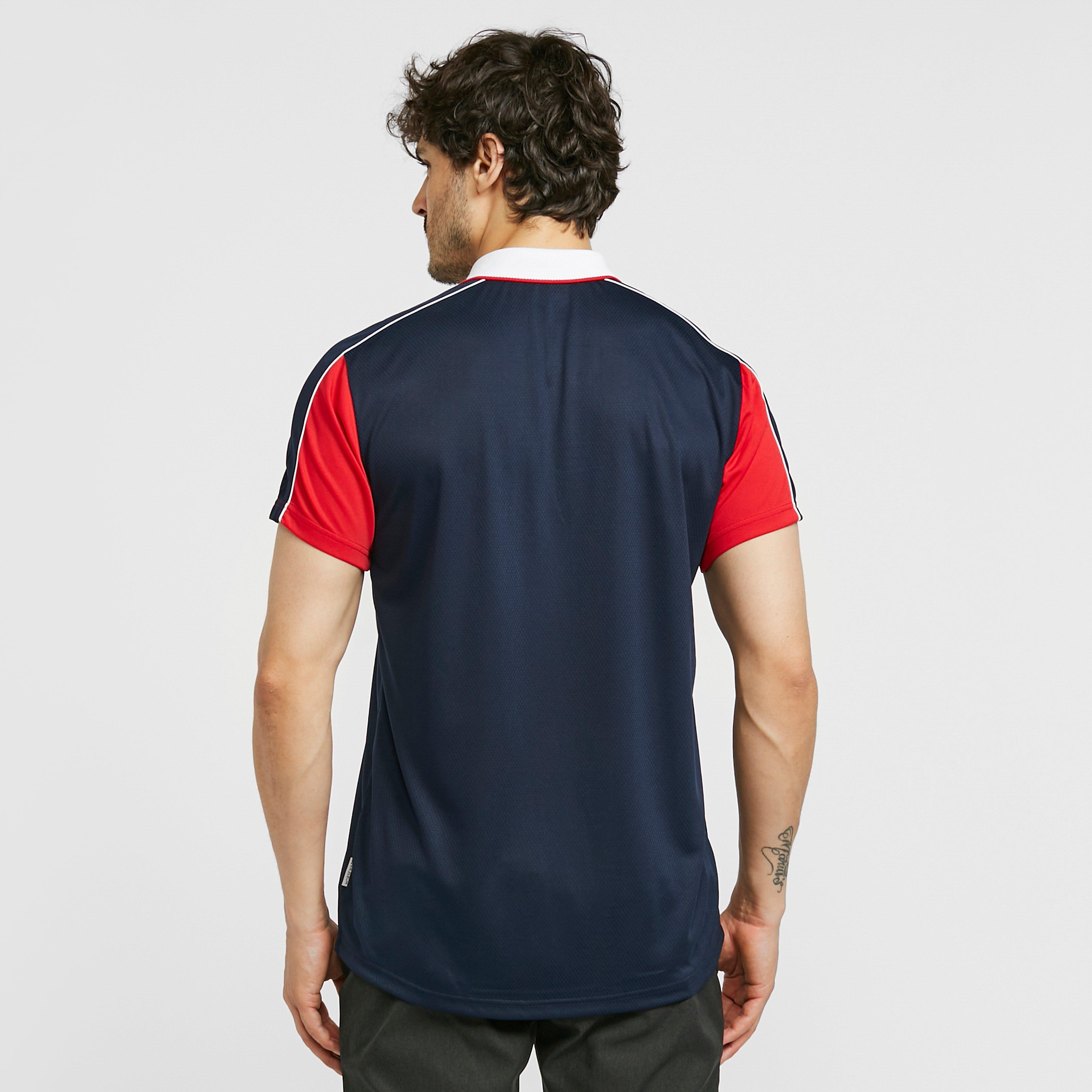Mens Pique Polo Navy