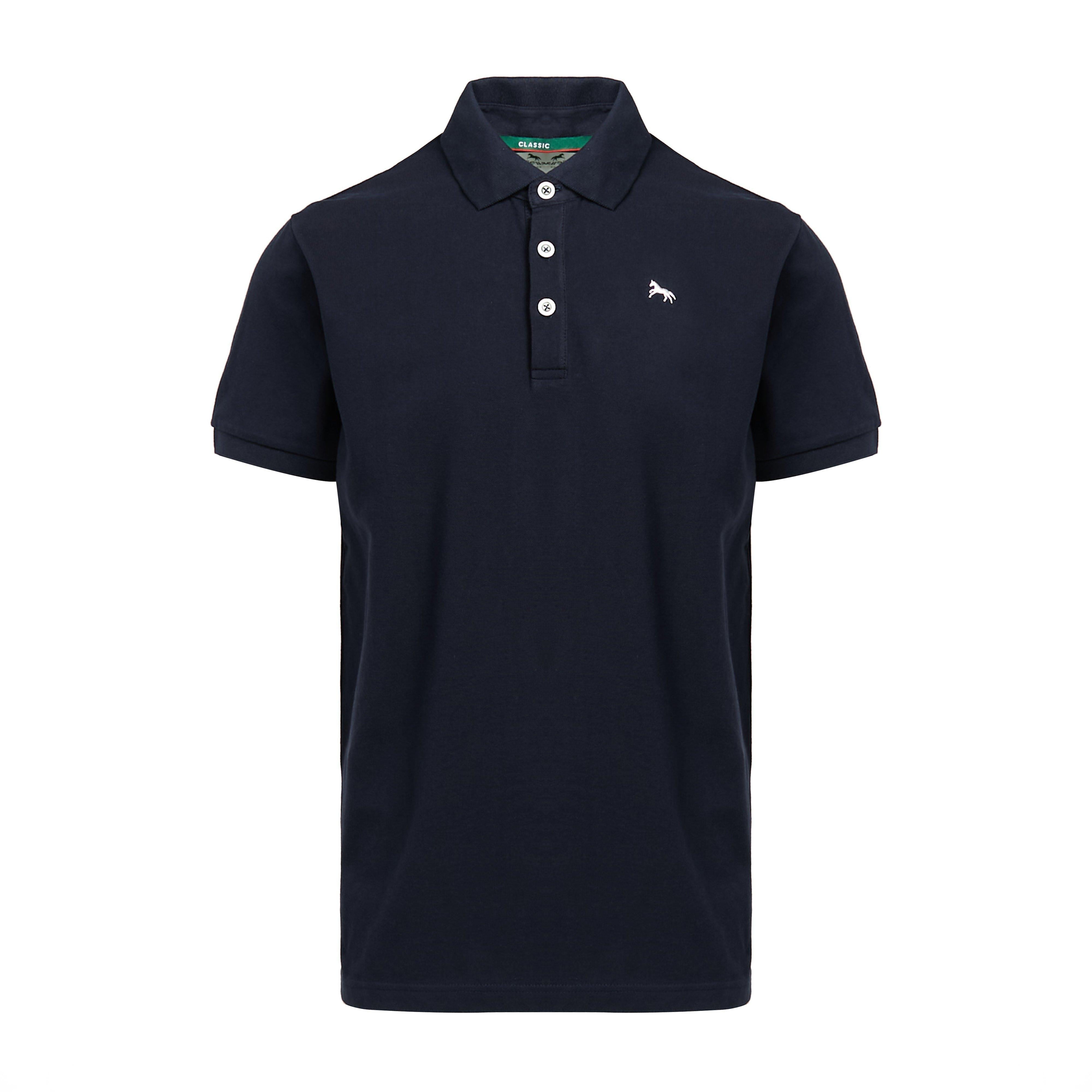Unisex Signature Pique Polo Navy