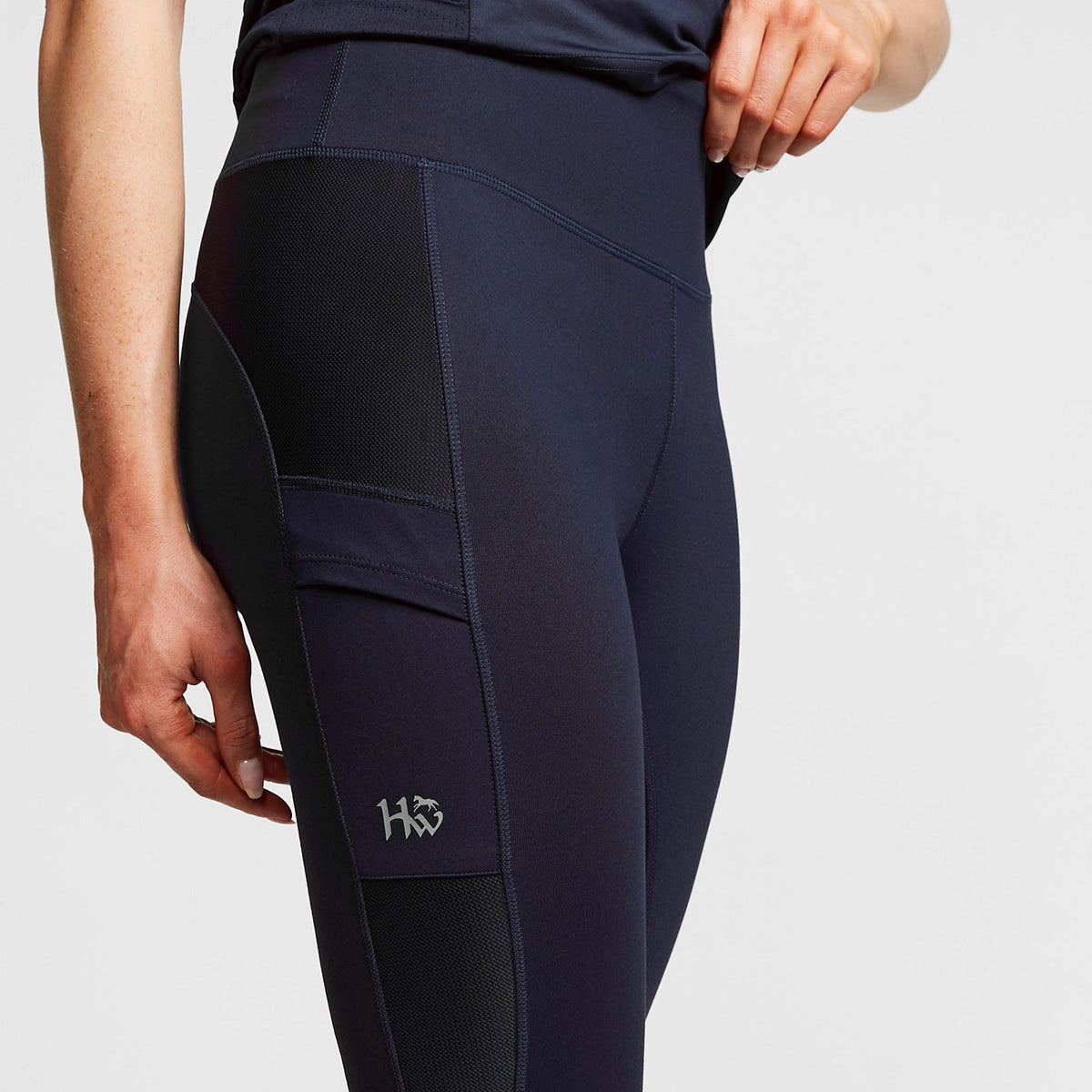 Womens Riding Tights Dark Navy