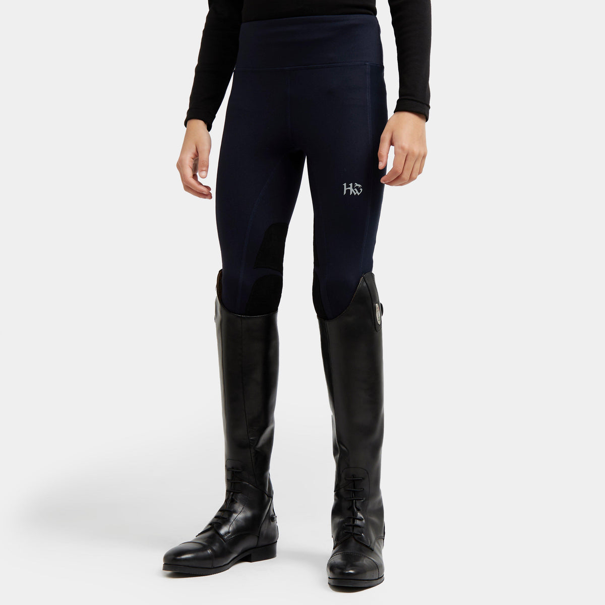 Kids Riding Tights Navy