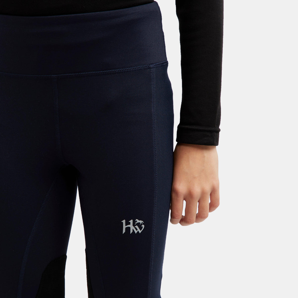 Kids Riding Tights Navy