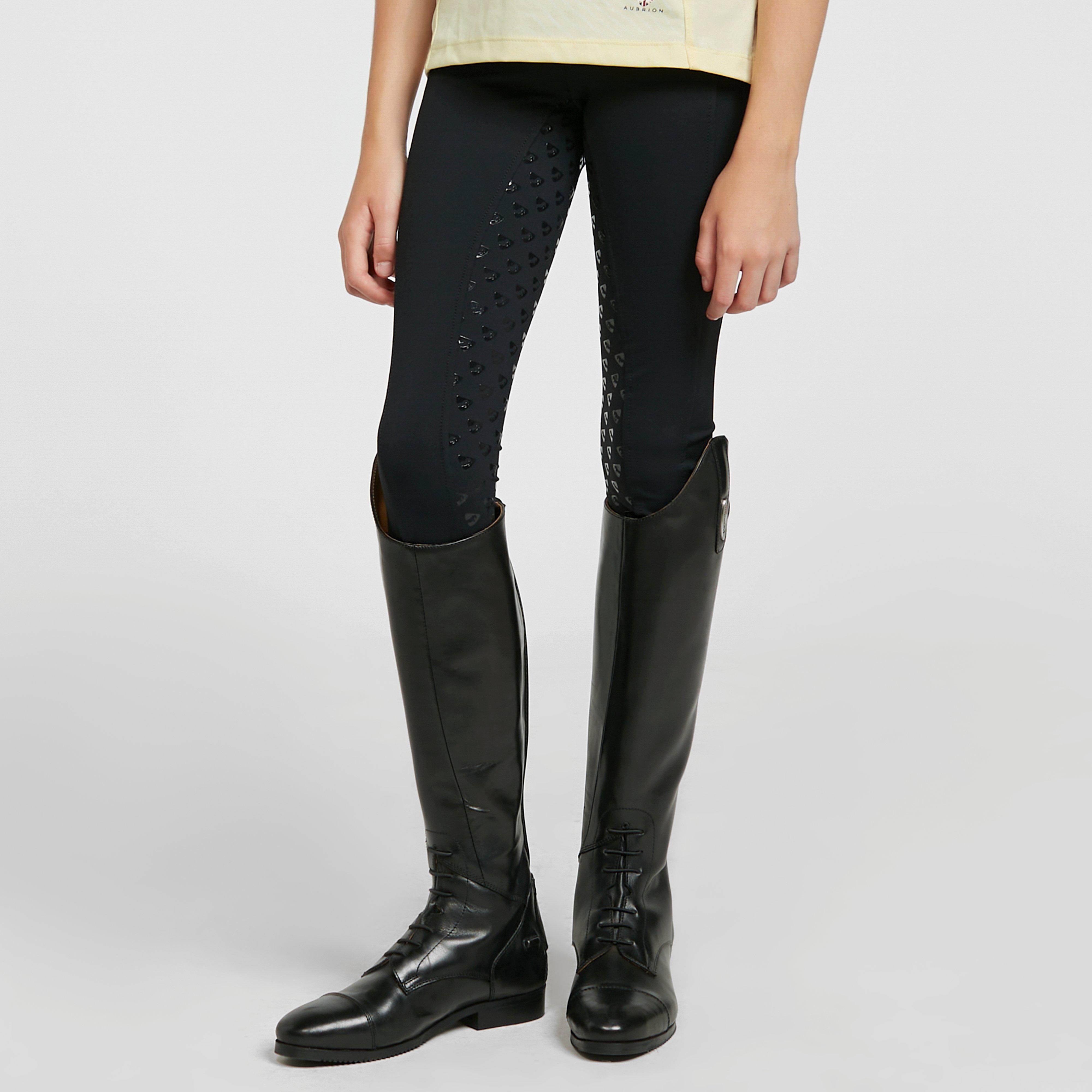 Young Rider Albany Full Seat Tights Black