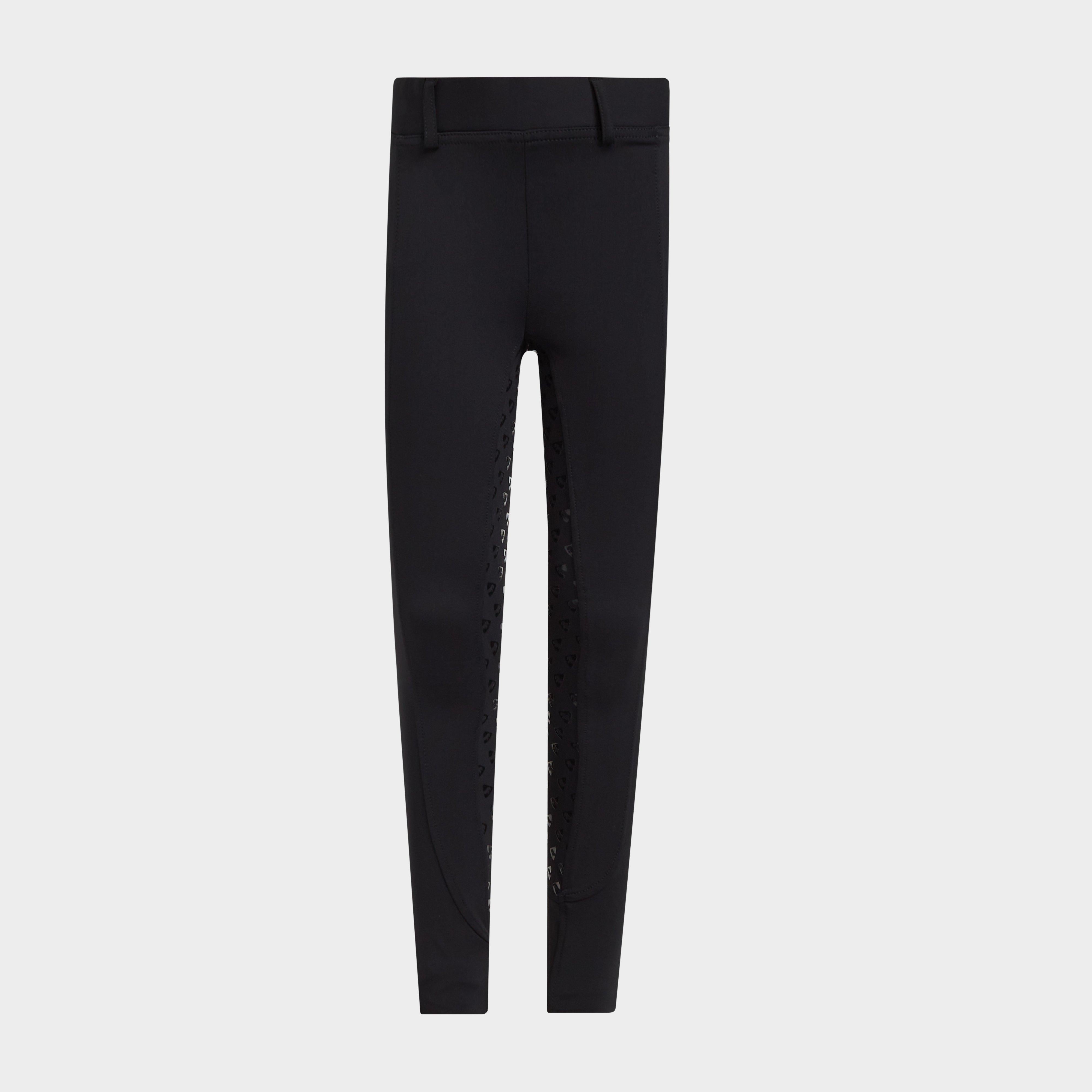 Young Rider Albany Full Seat Tights Black