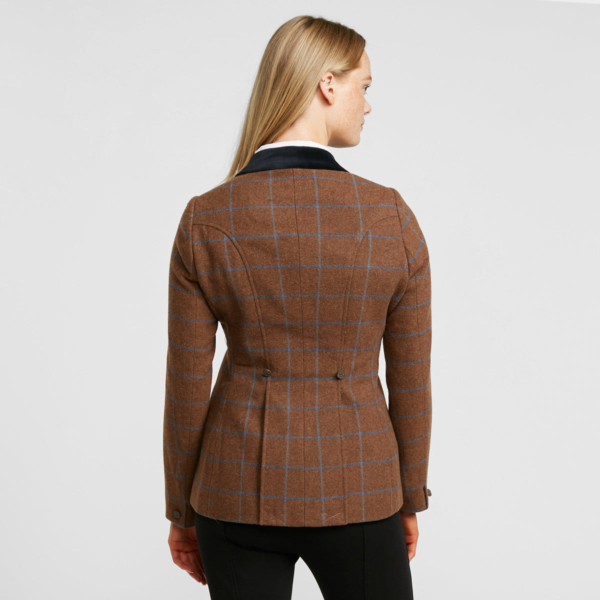 Womens Saratoga Tweed Jacket Brown Tweed
