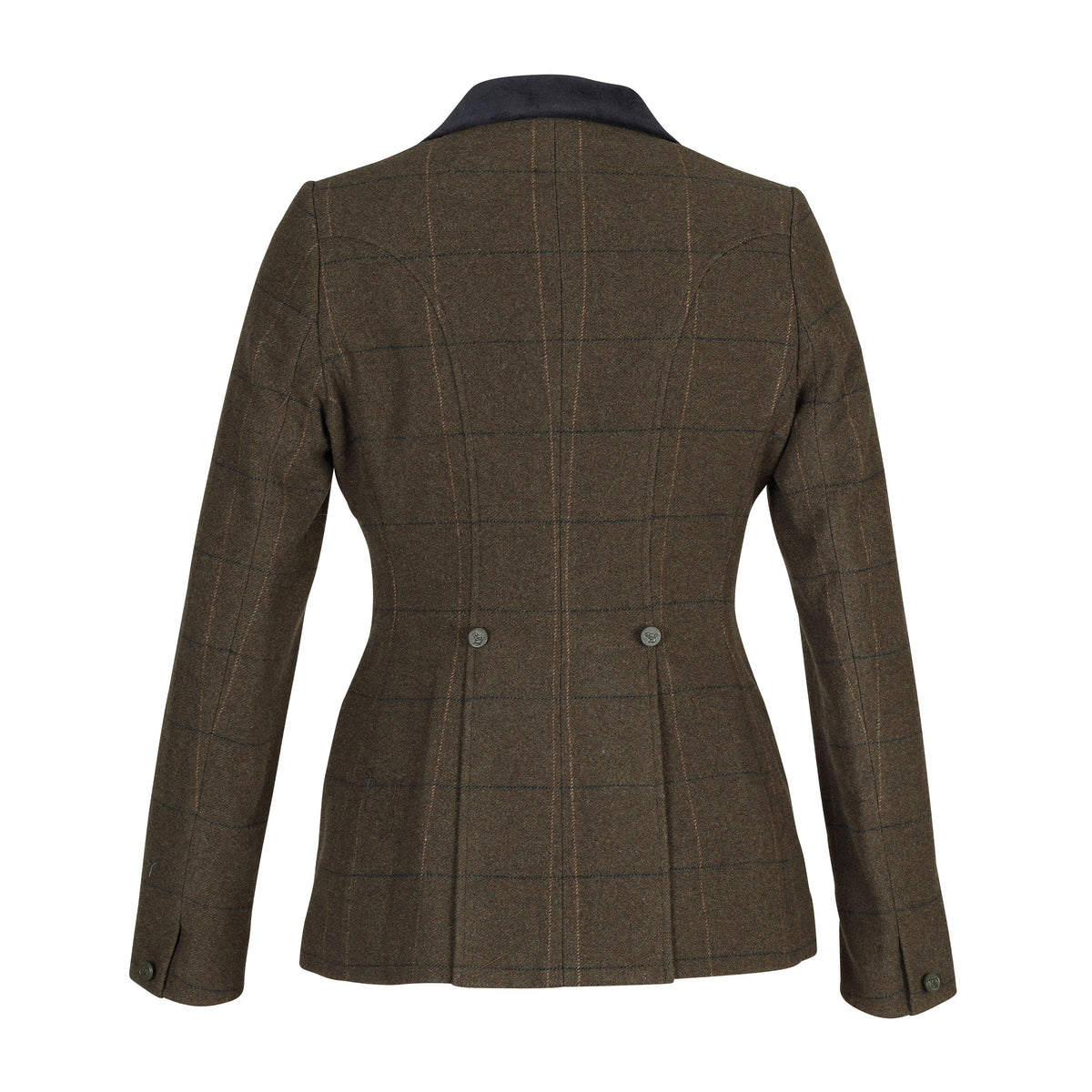 Womens Saratoga Tweed Jacket Green Check