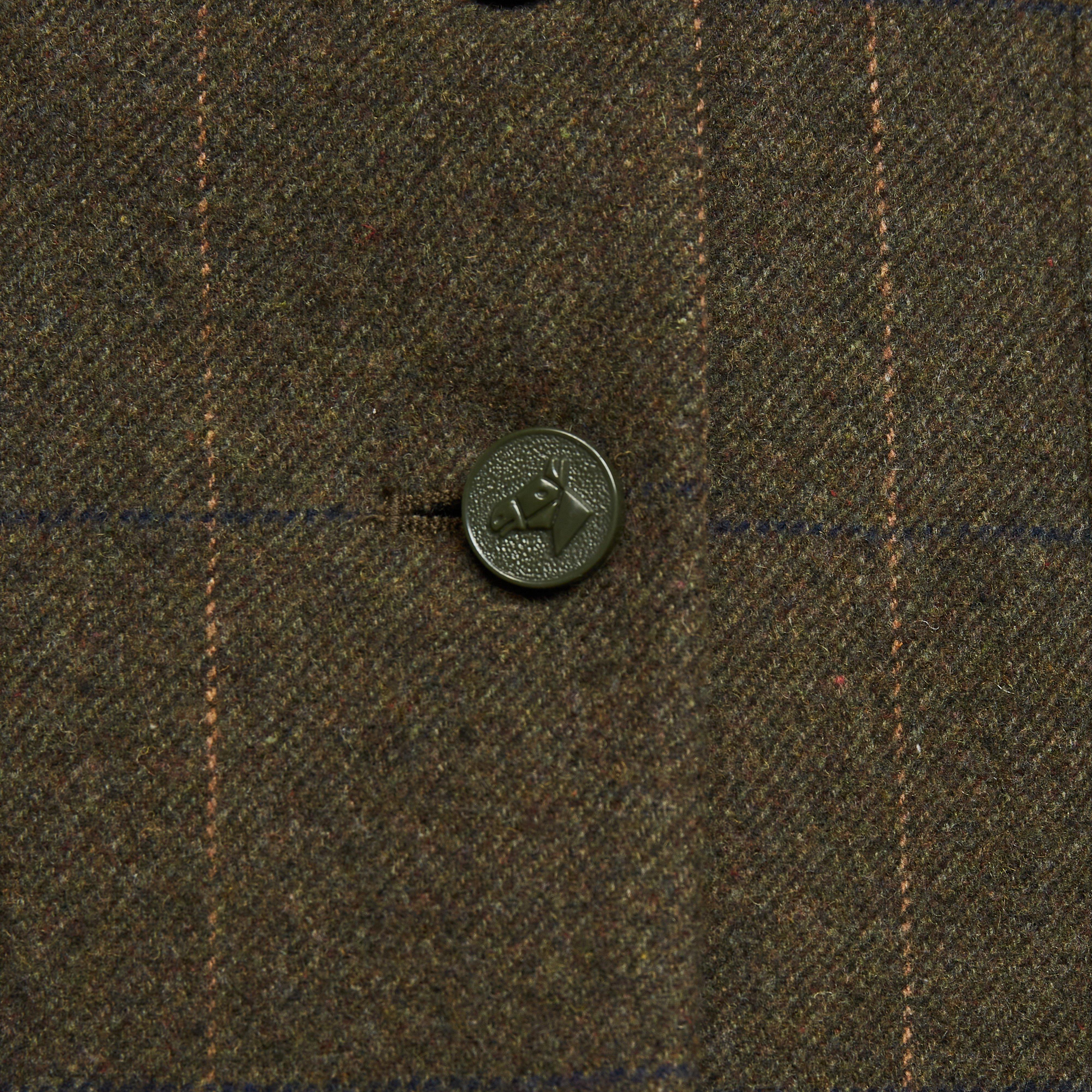 Womens Saratoga Tweed Jacket Green Check