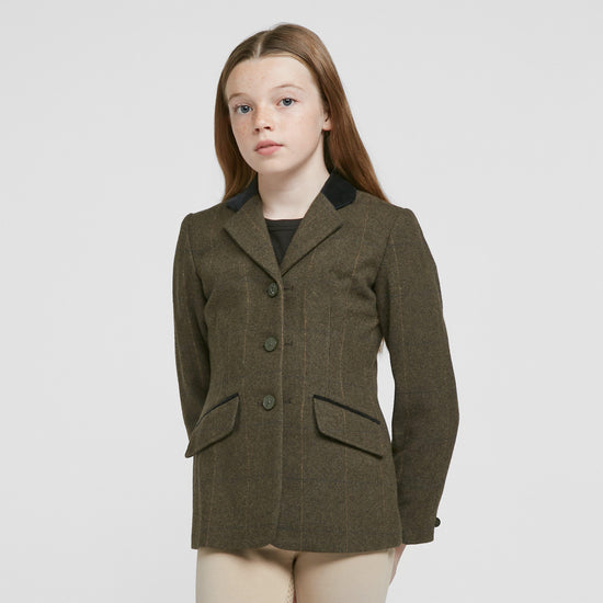 Childs Saratoga Tweed Jacket Green Check