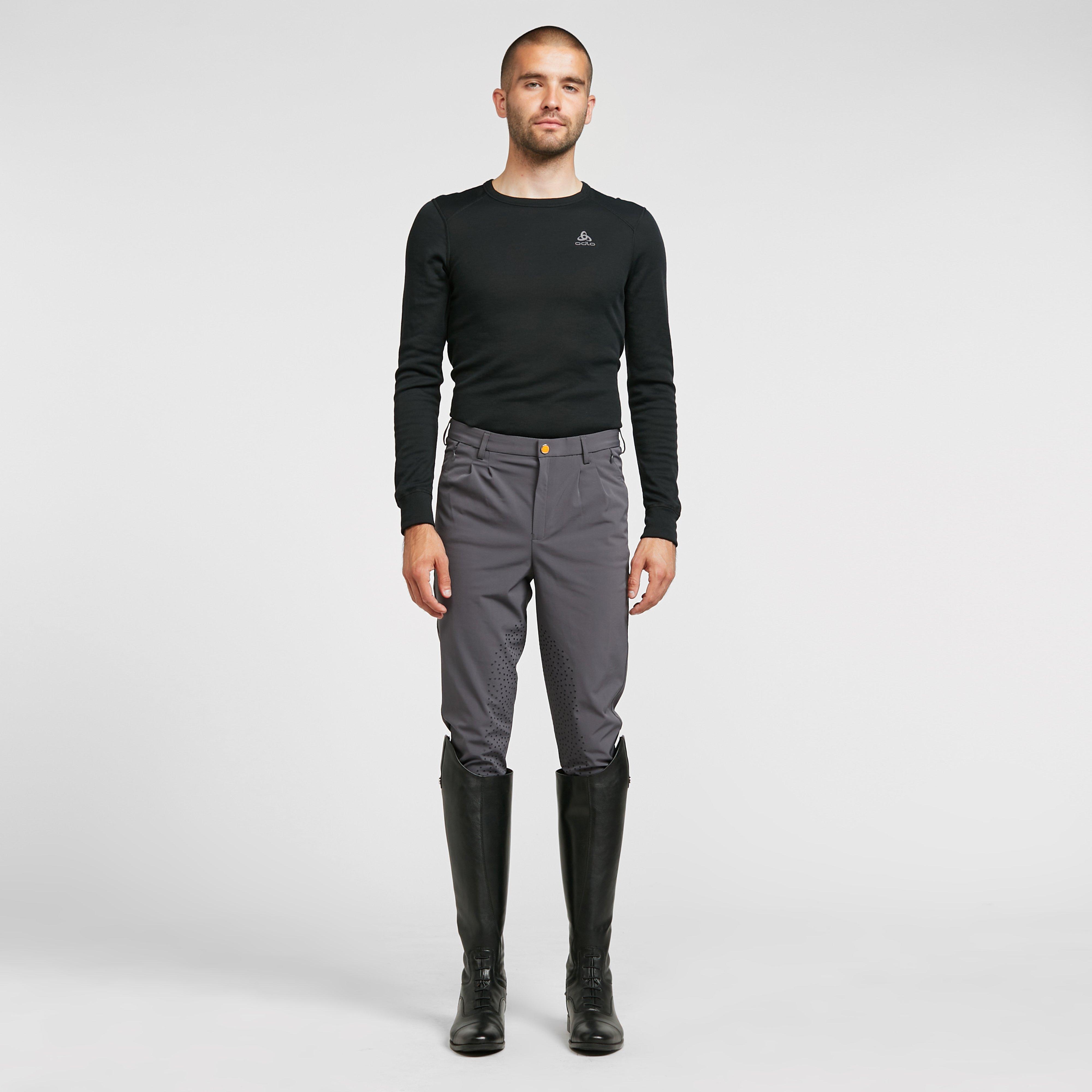 Mens Walton Knee Patch Breeches Grey