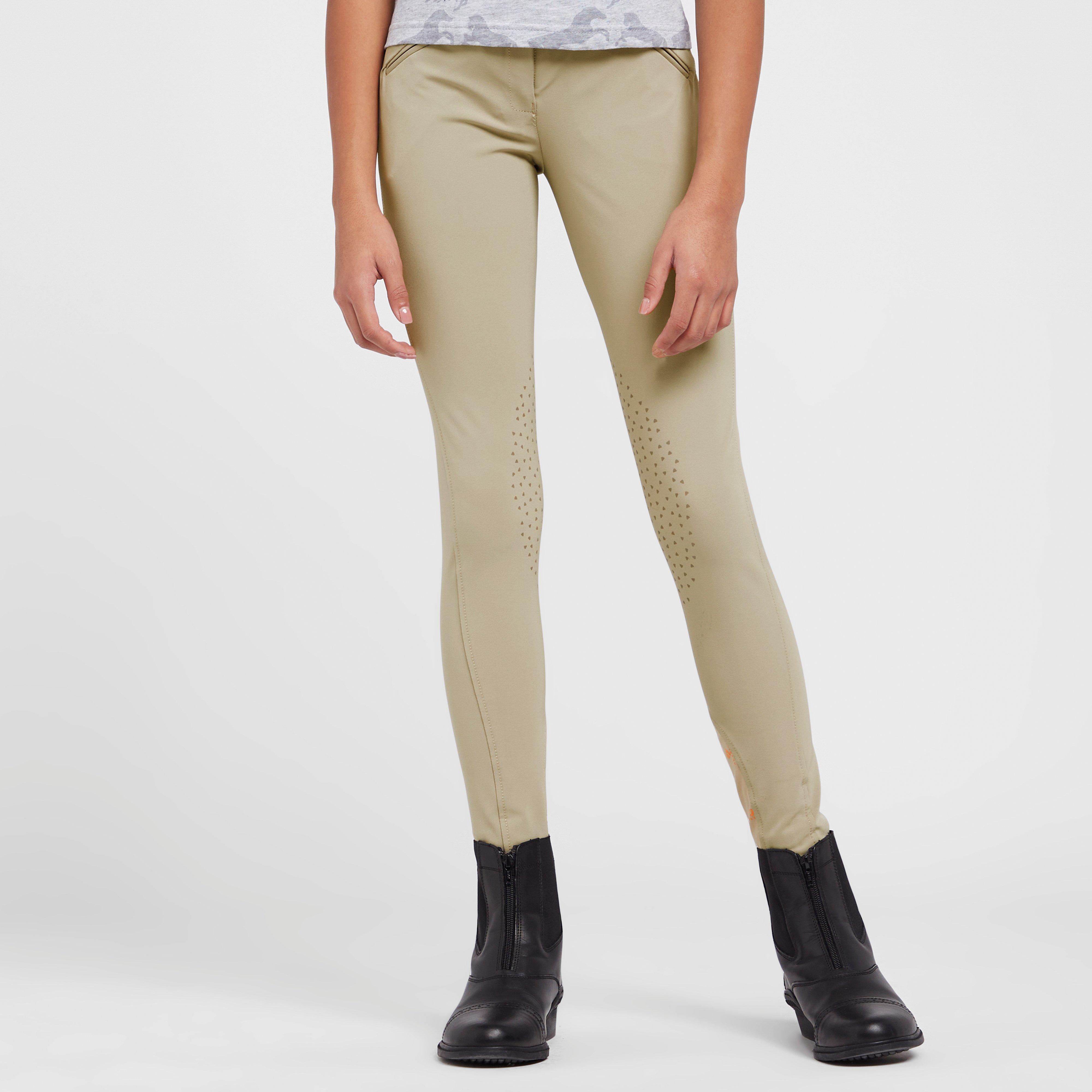 Young Rider Thompson Knee Patch Breeches Beige