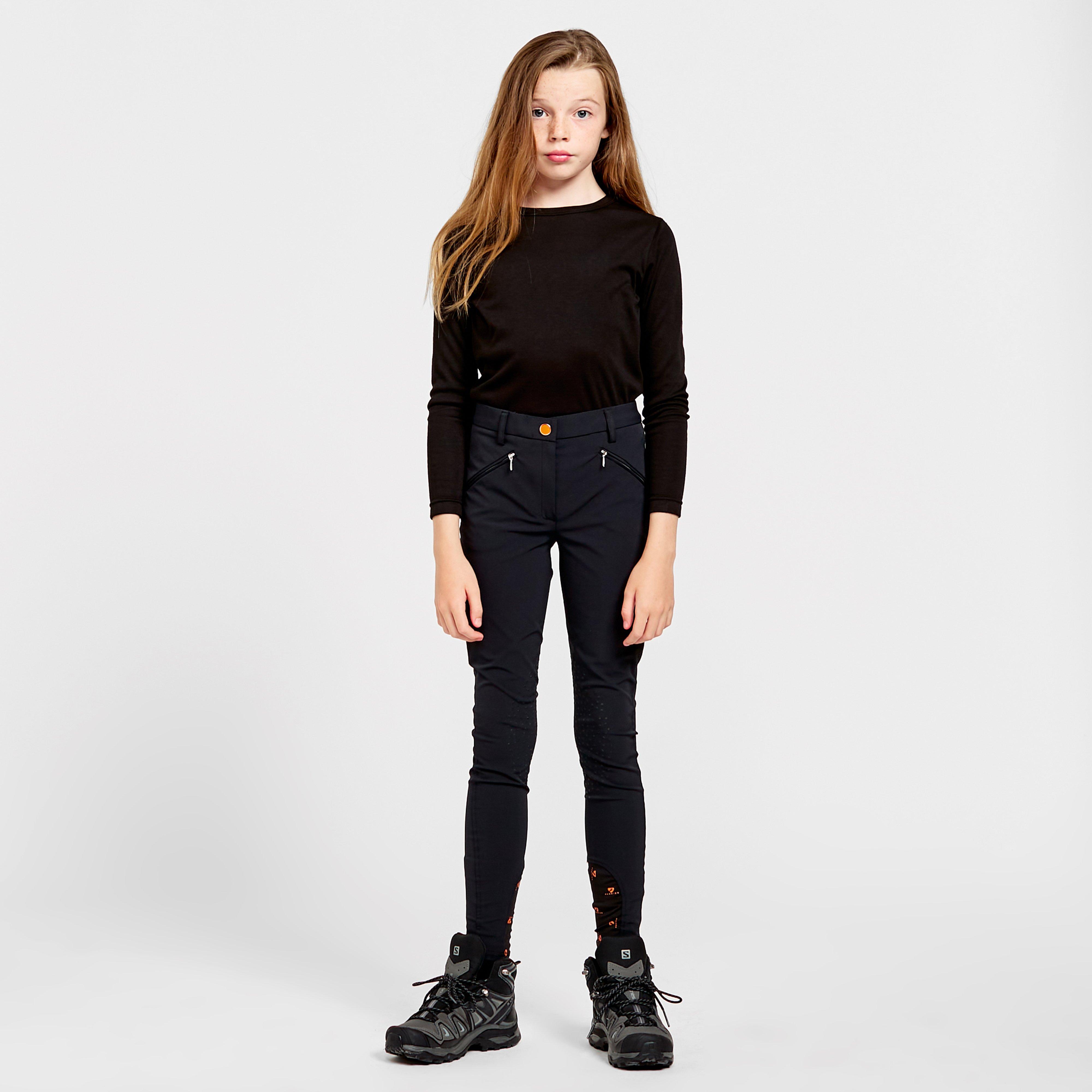 Young Rider Thompson Knee Patch Breeches Black