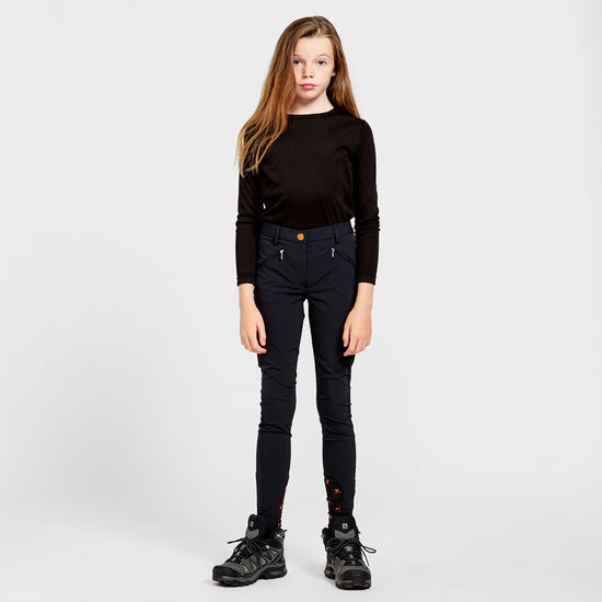 Young Rider Thompson Knee Patch Breeches Black