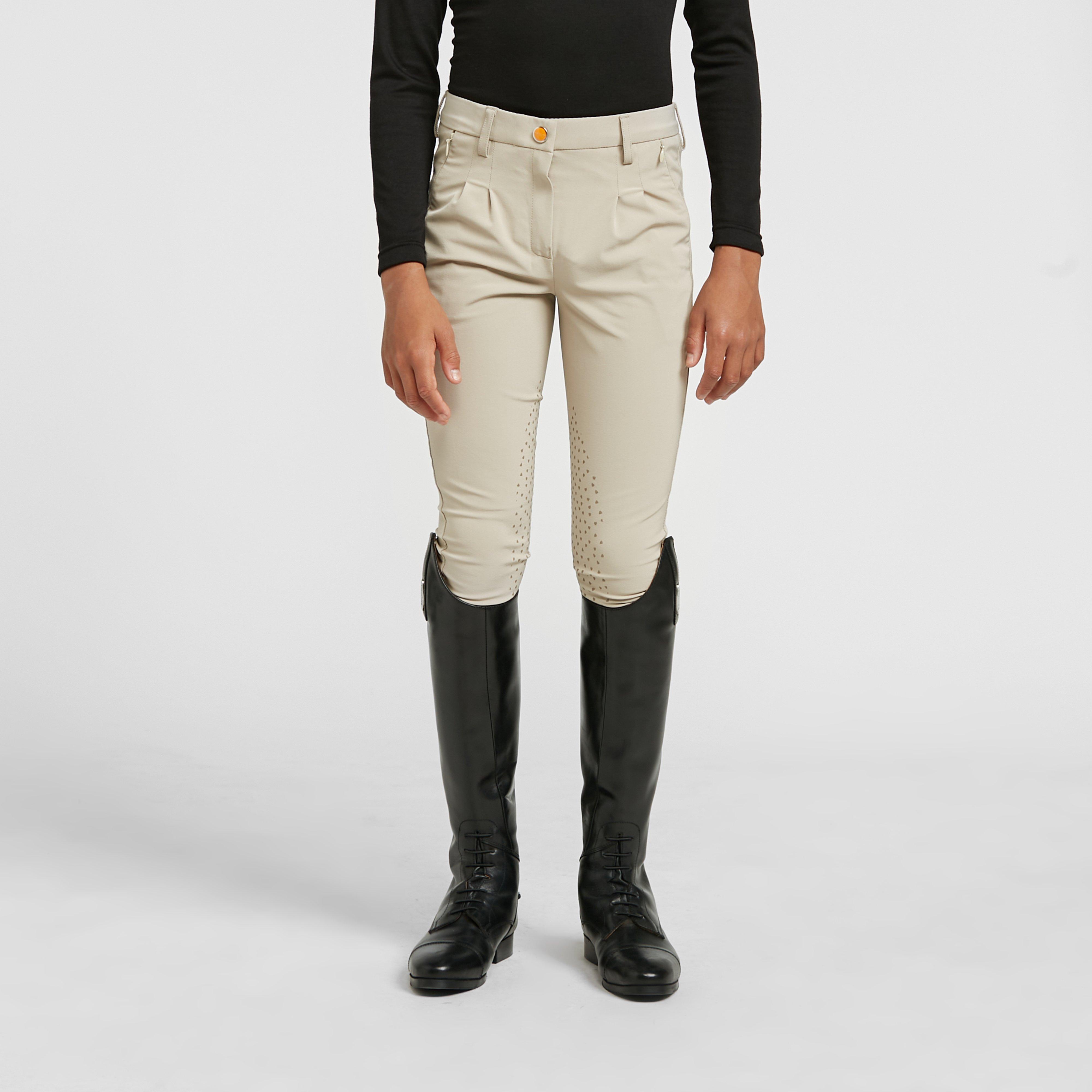 Boys Walton Knee Patch Breeches Beige