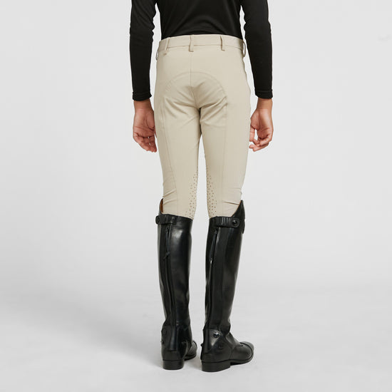 Boys Walton Knee Patch Breeches Beige