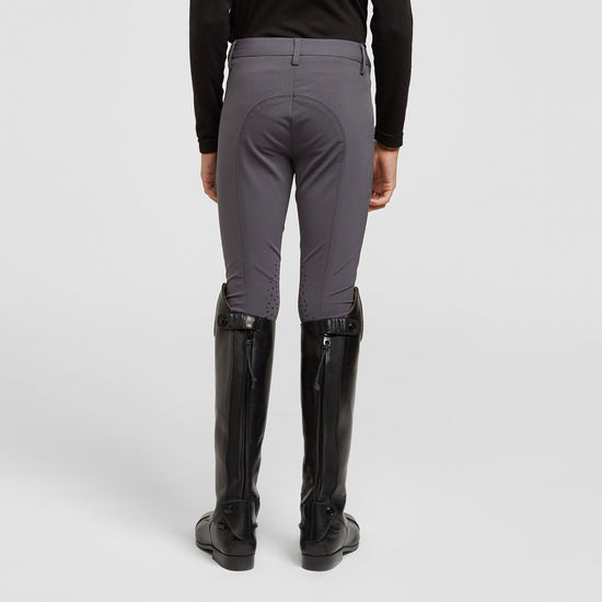 Boys Walton Knee Patch Breeches Grey