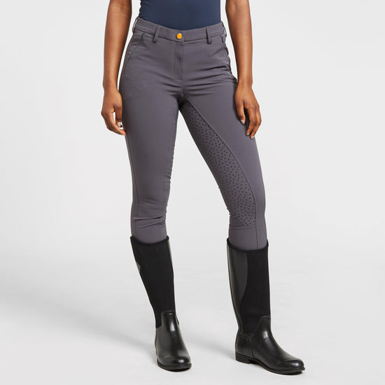 Womens Chapman Full Seat Breeches Grey