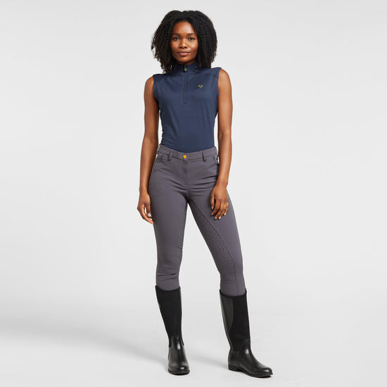 Womens Chapman Full Seat Breeches Grey