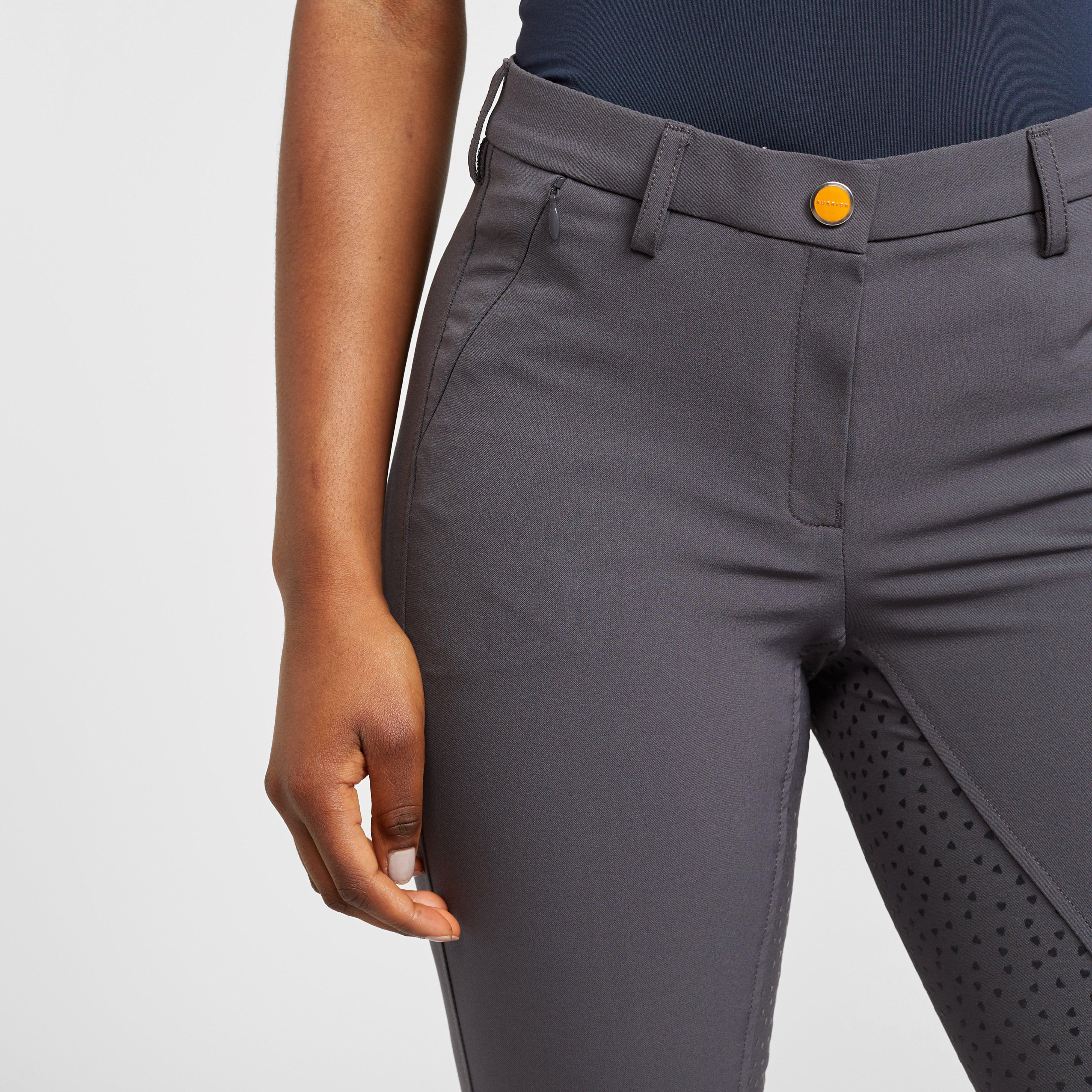 Womens Chapman Full Seat Breeches Grey