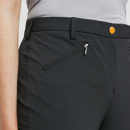 Womens Thompson Knee Patch Breeches Black