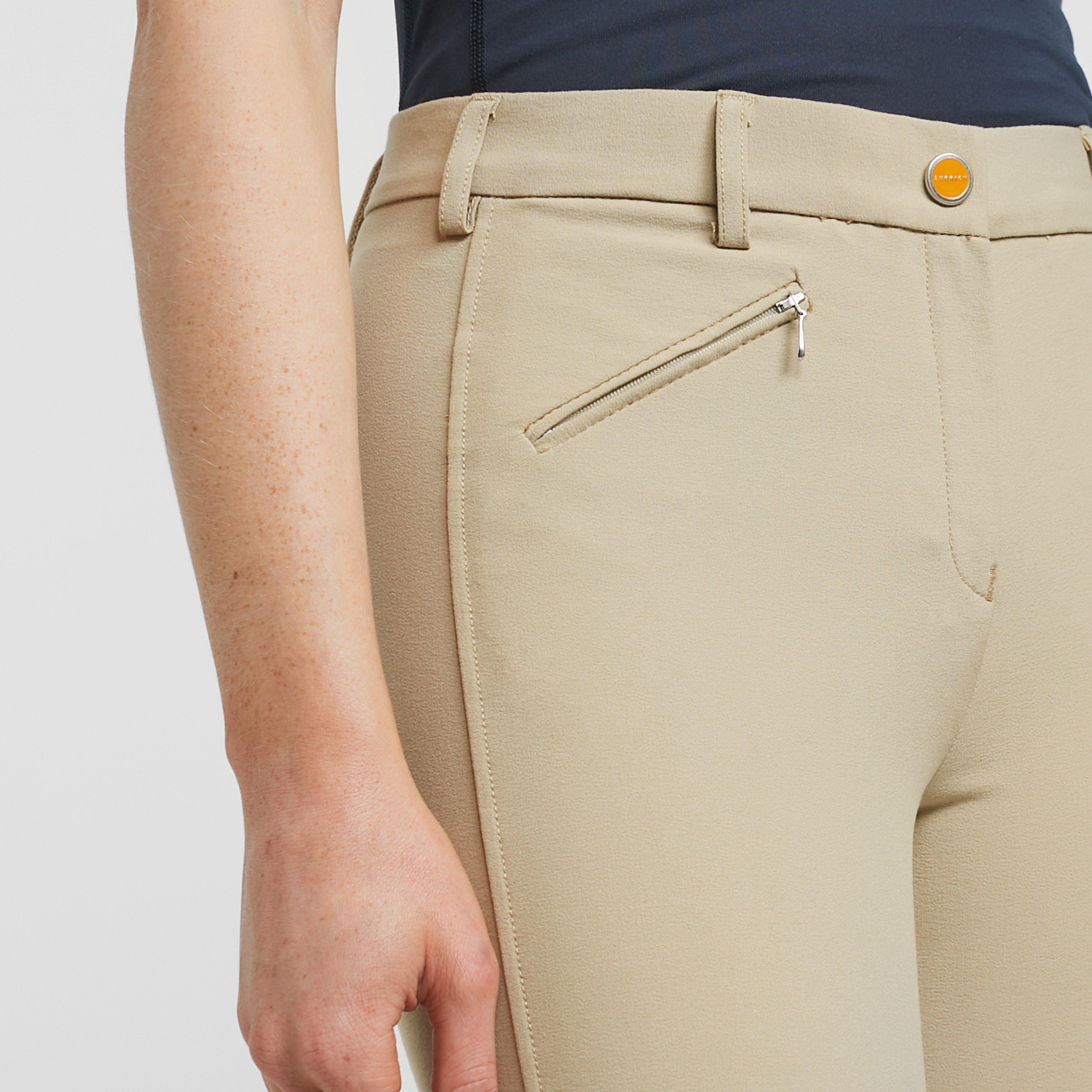 Womens Thompson Knee Patch Breeches Beige