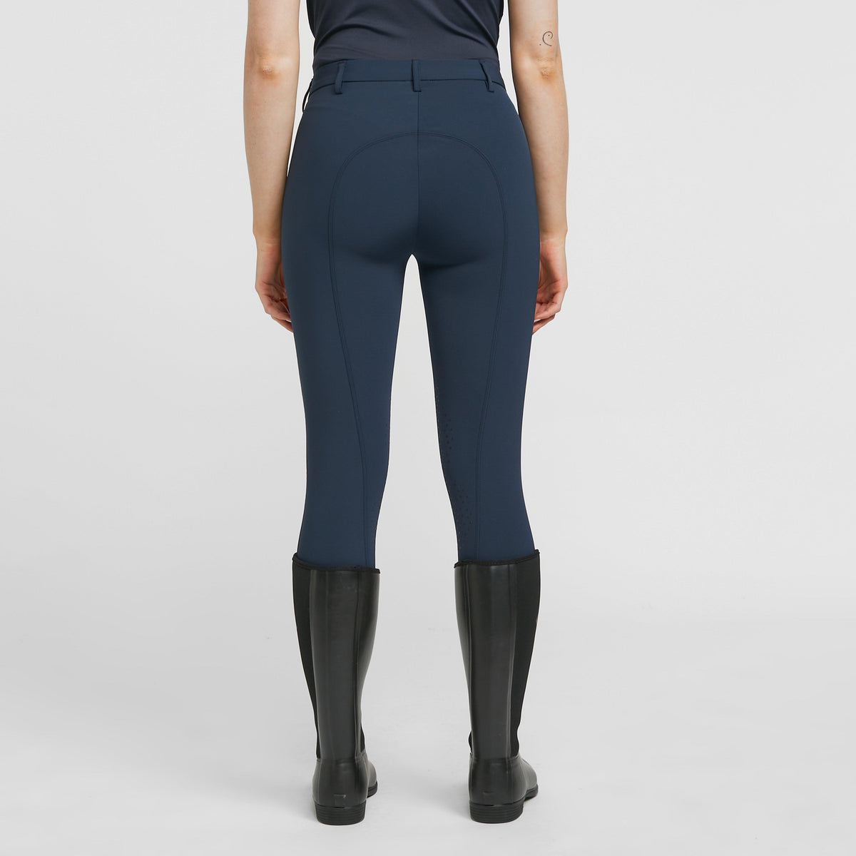 Womens Thompson Knee Patch Breeches Navy