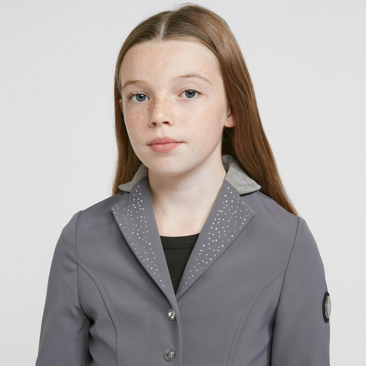Young Rider Park Royal Show Jacket Grey