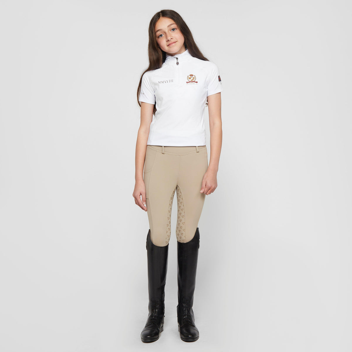 Childs Albany Riding Tights Beige