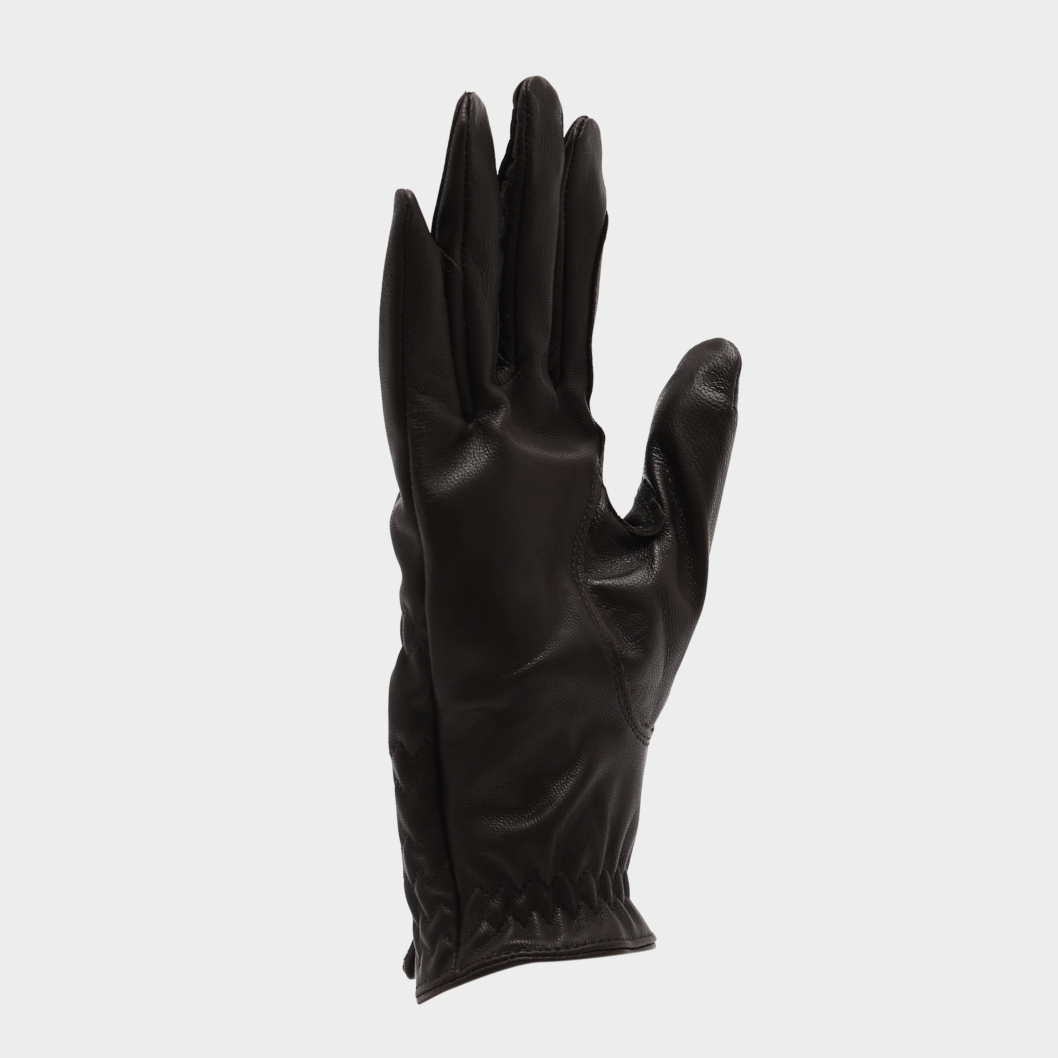 Leather Riding Gloves Black