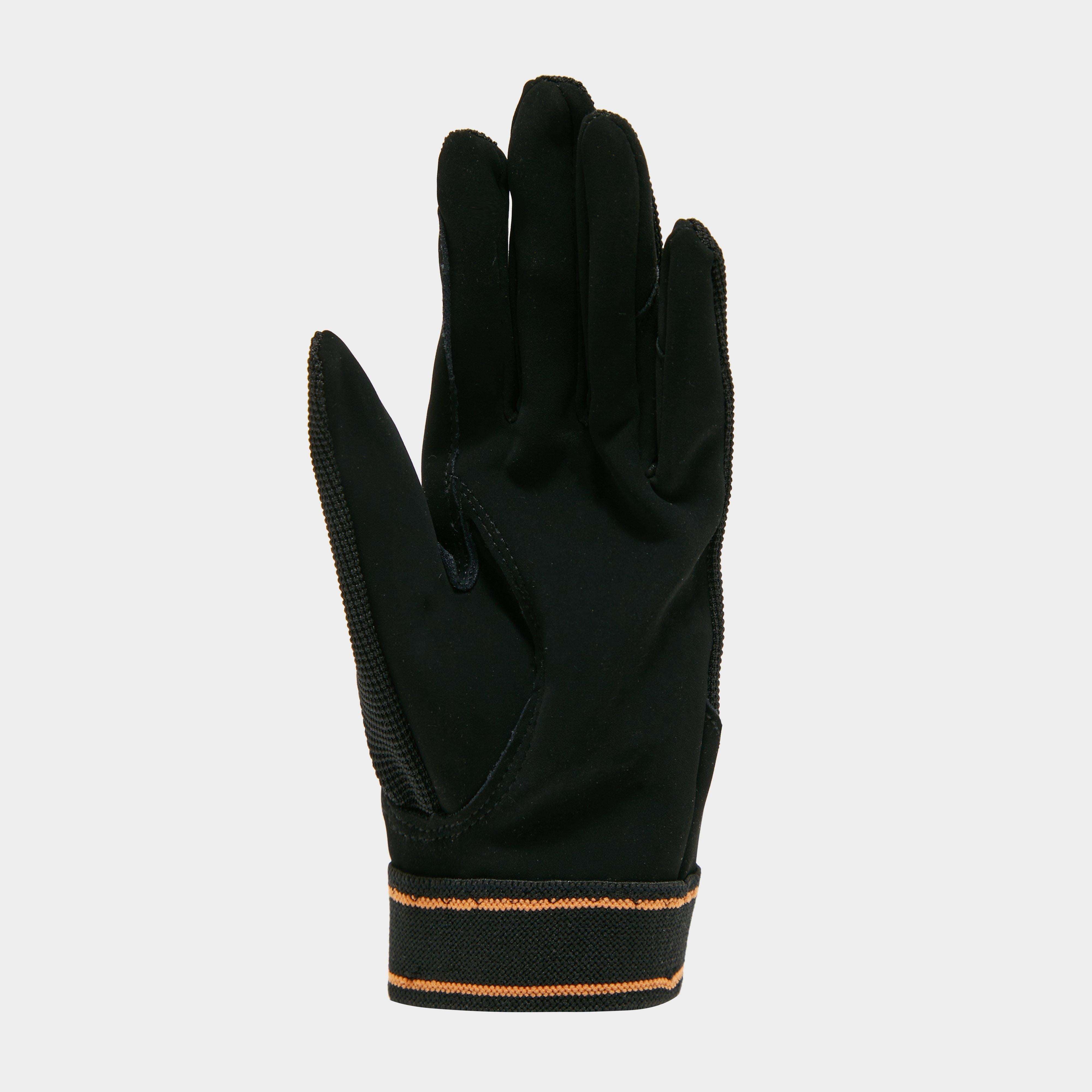Kids Mesh Riding Gloves Black