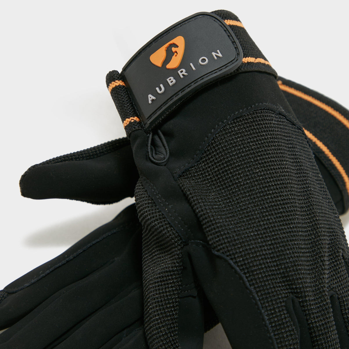 Kids Mesh Riding Gloves Black