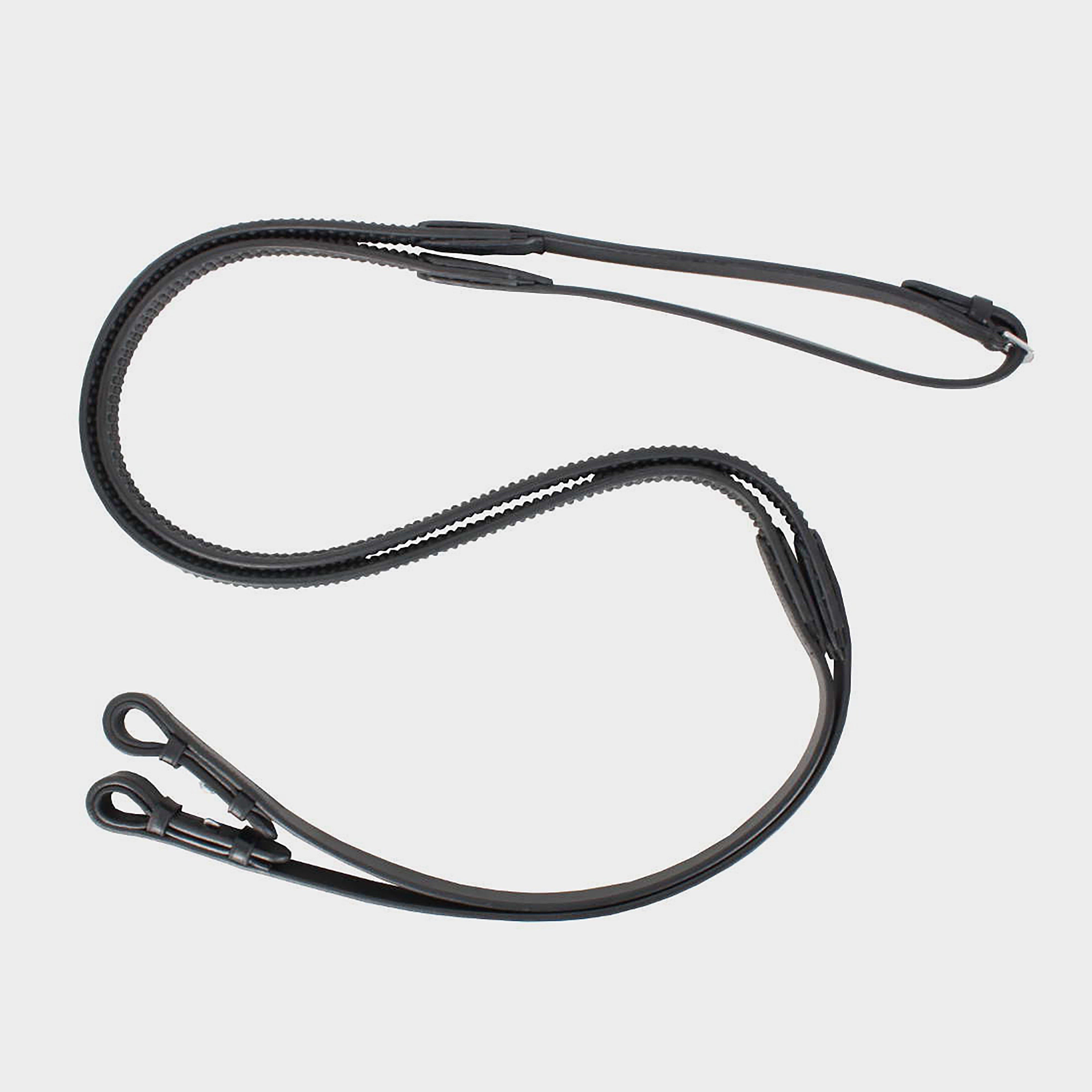 GARA Soft Rubber Grip Reins Black