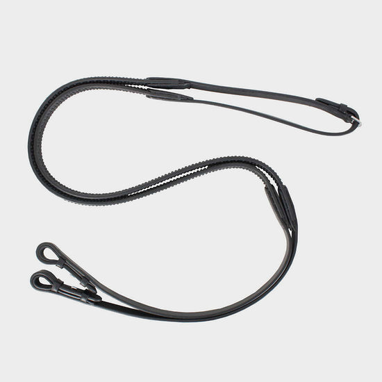 GARA Soft Rubber Grip Reins Black