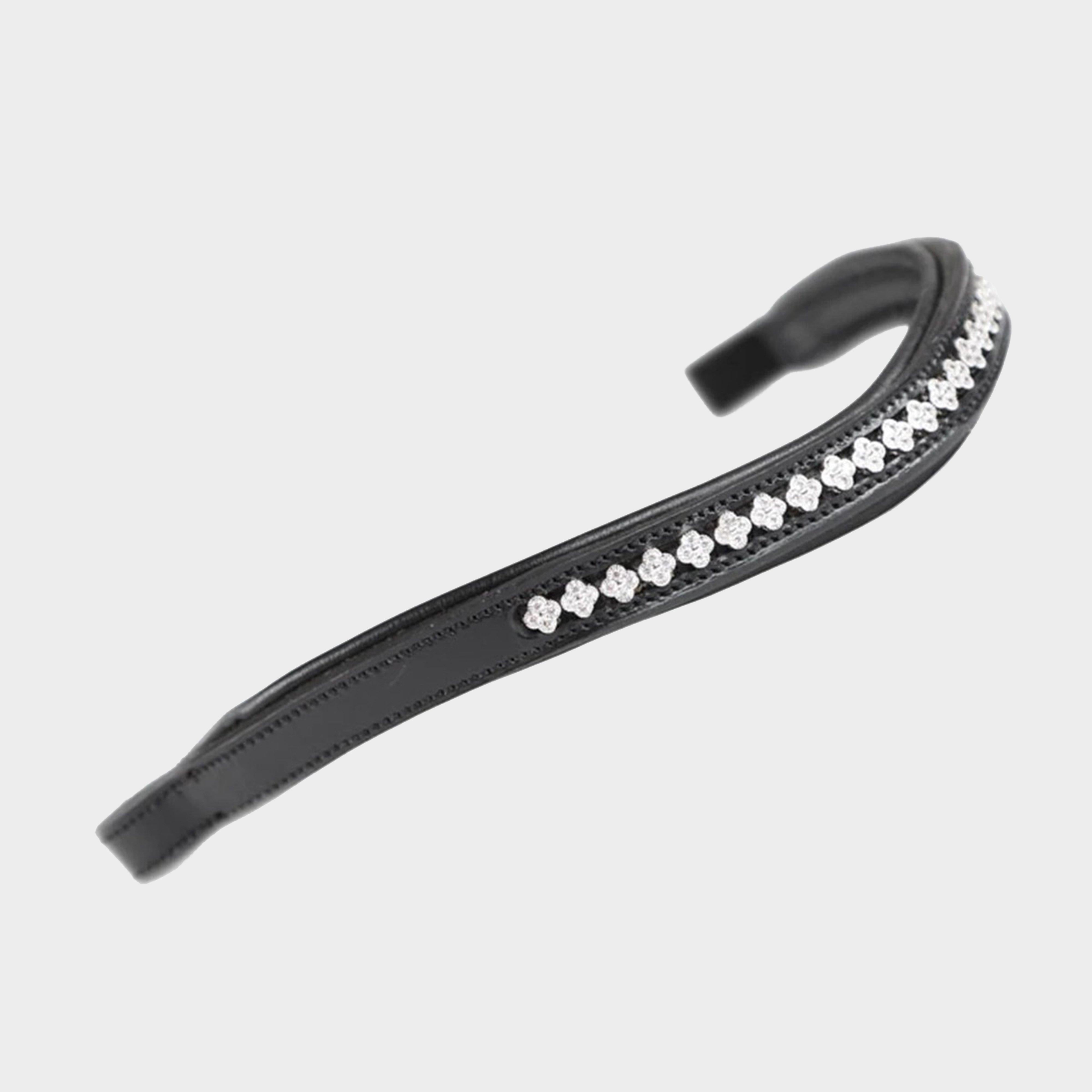 GARA Floral Diamante Browband Black