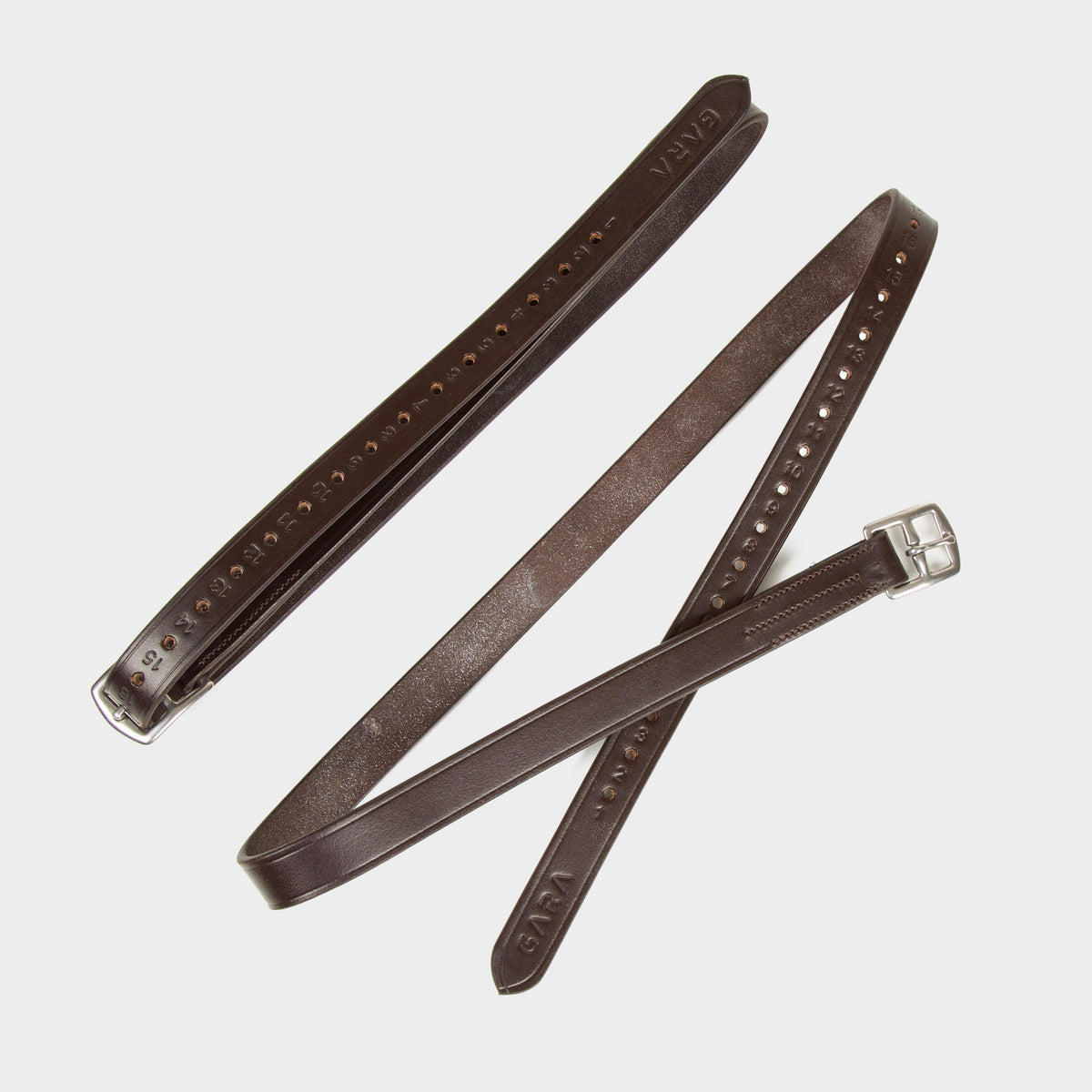 GARA Stirrup Leathers Brown